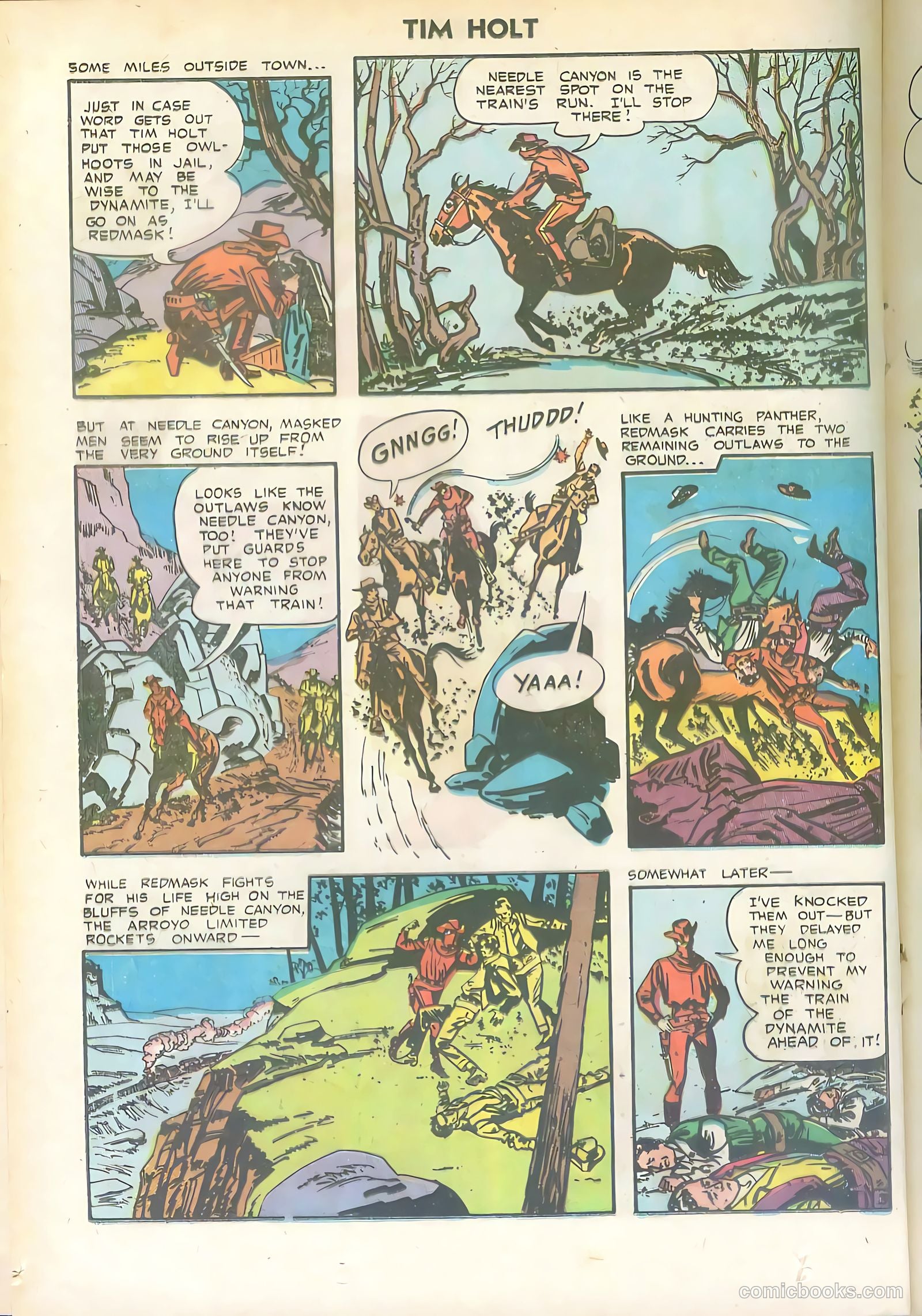 Tim Holt #36 (1953) — page 20 of 36