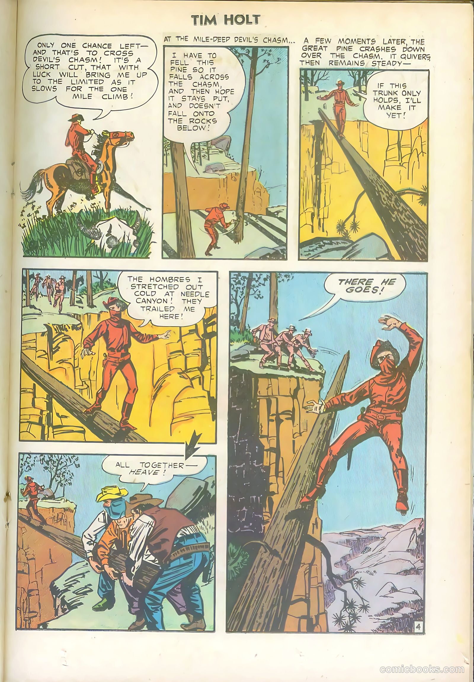 Tim Holt #36 (1953) — page 21 of 36