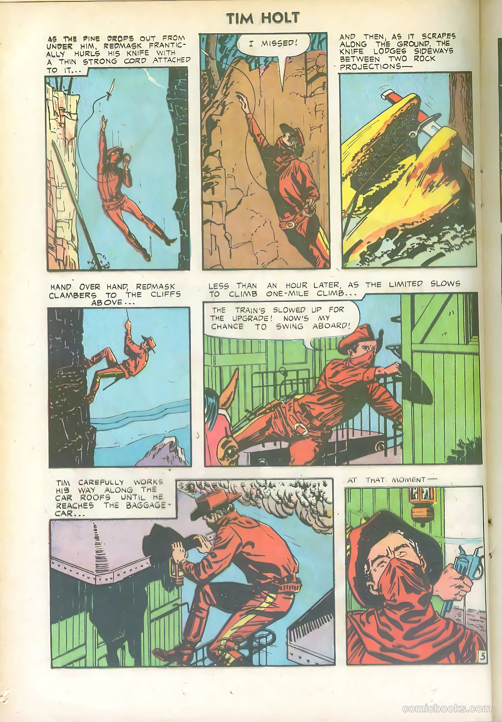 Tim Holt #36 (1953) — page 22 of 36