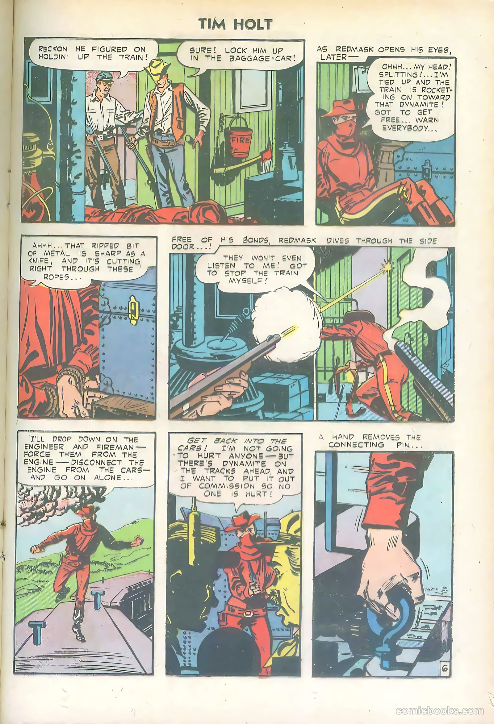 Tim Holt #36 (1953) — page 23 of 36