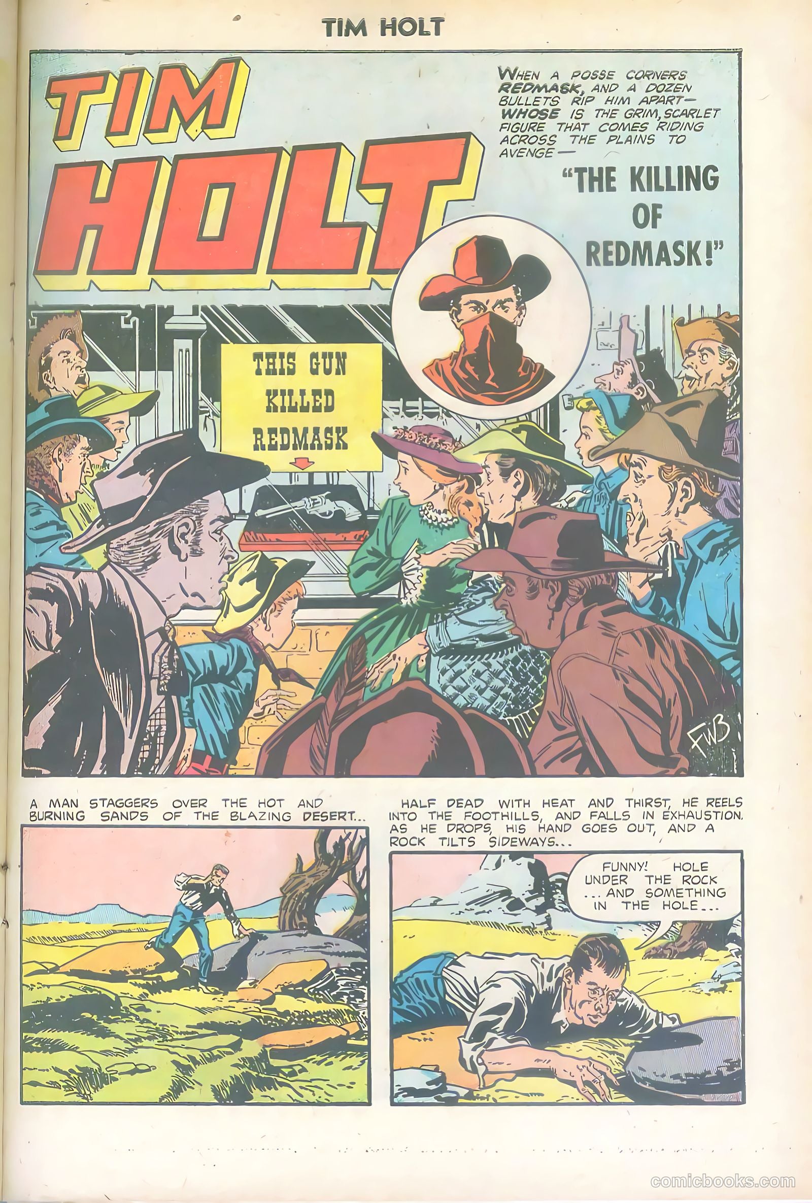 Tim Holt #36 (1953) — page 27 of 36