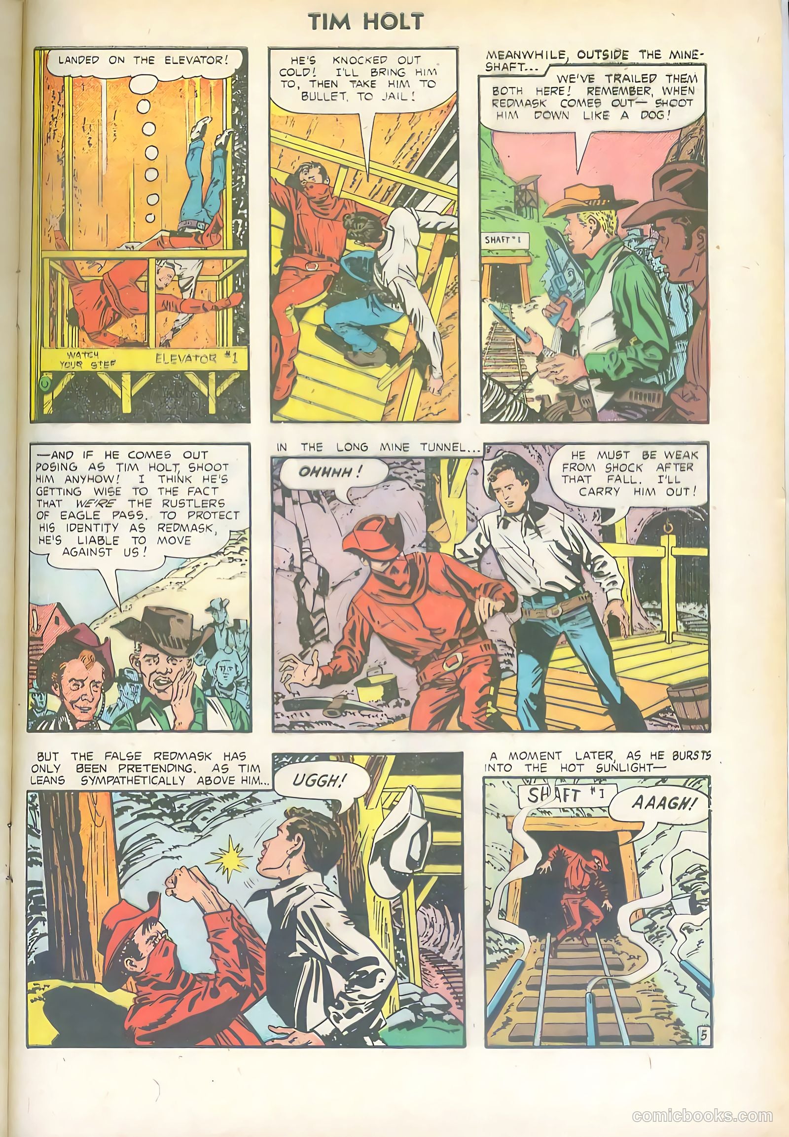 Tim Holt #36 (1953) — page 31 of 36