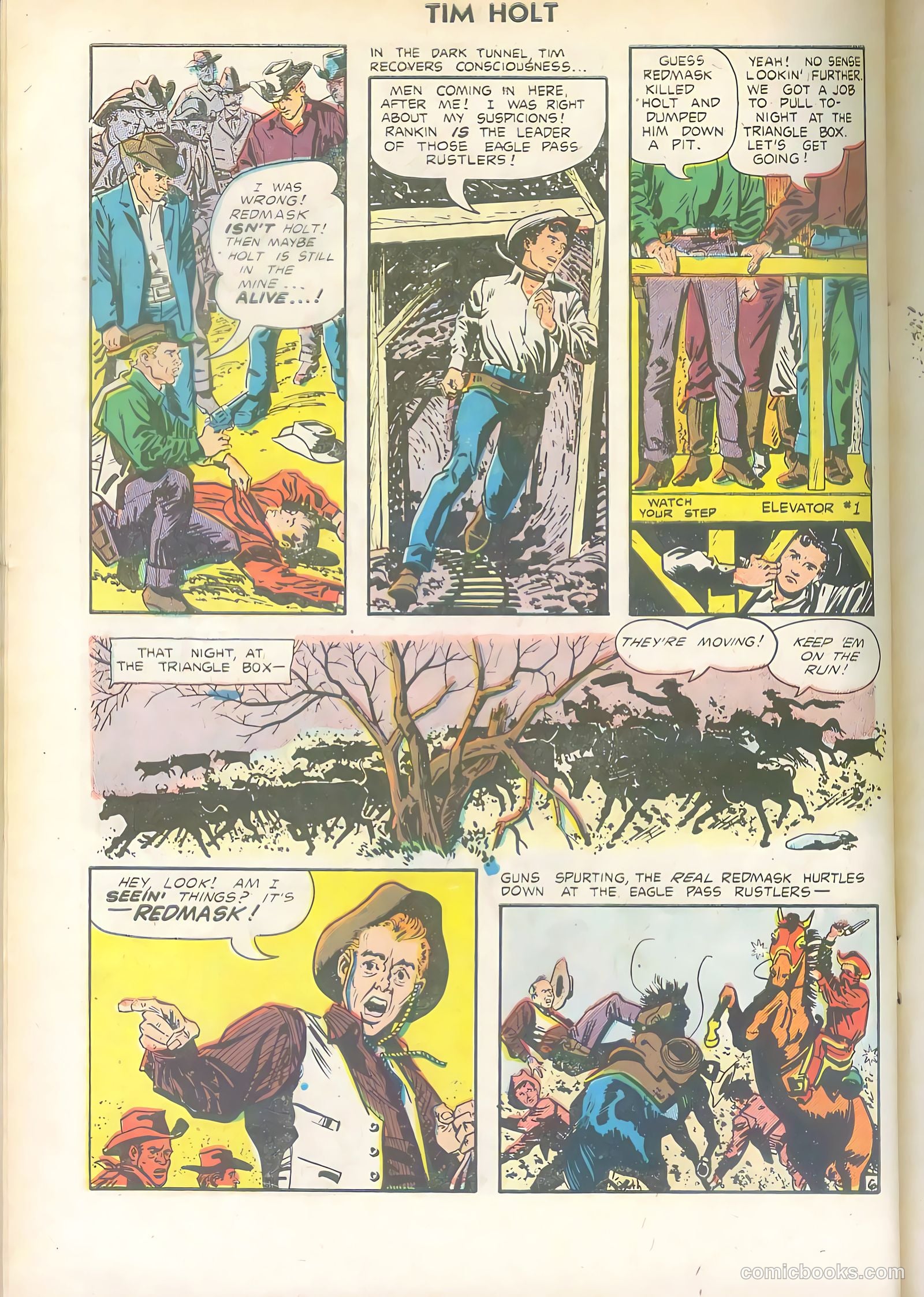 Tim Holt #36 (1953) — page 32 of 36