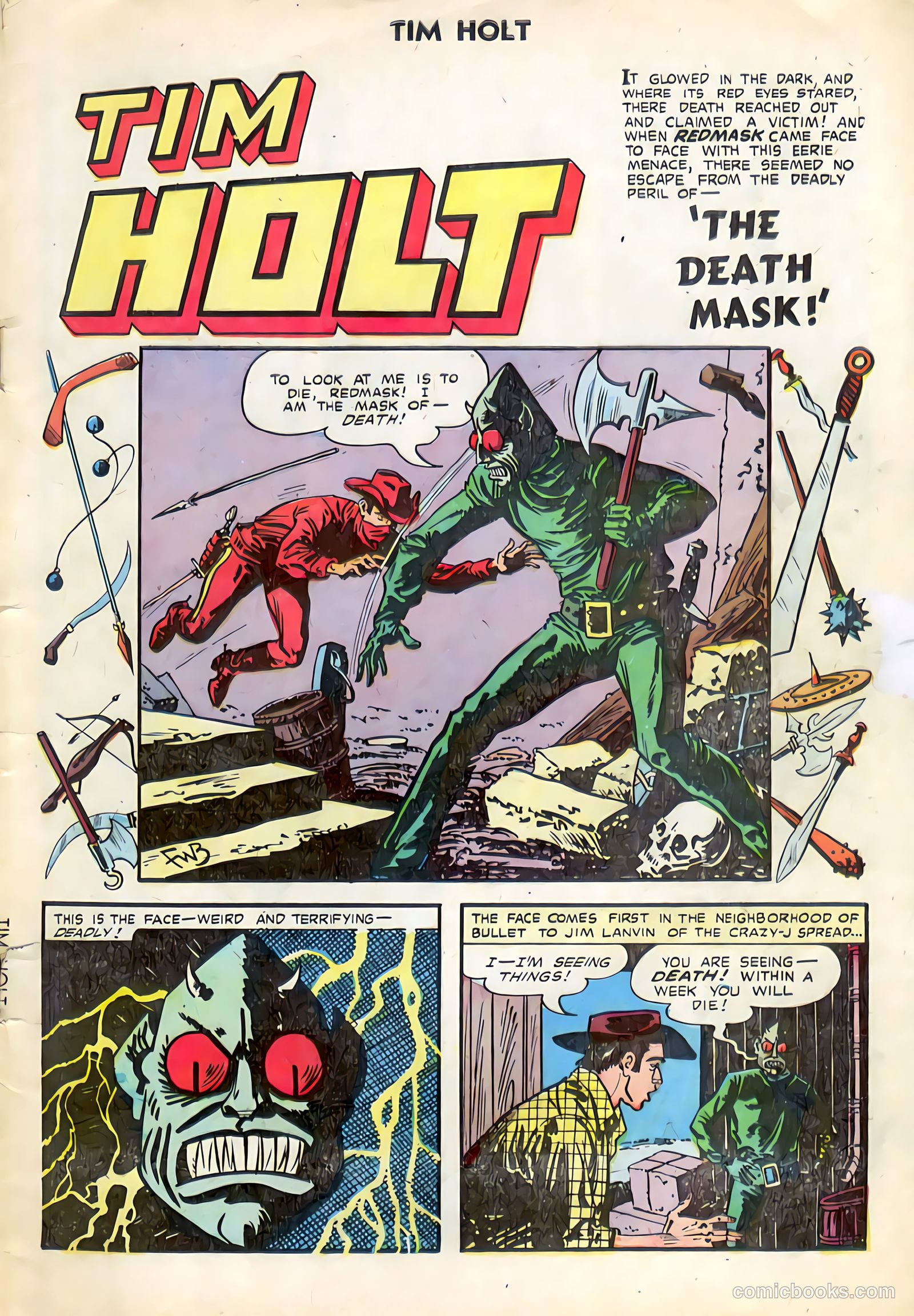 Tim Holt #37 (1953) — page 3 of 36
