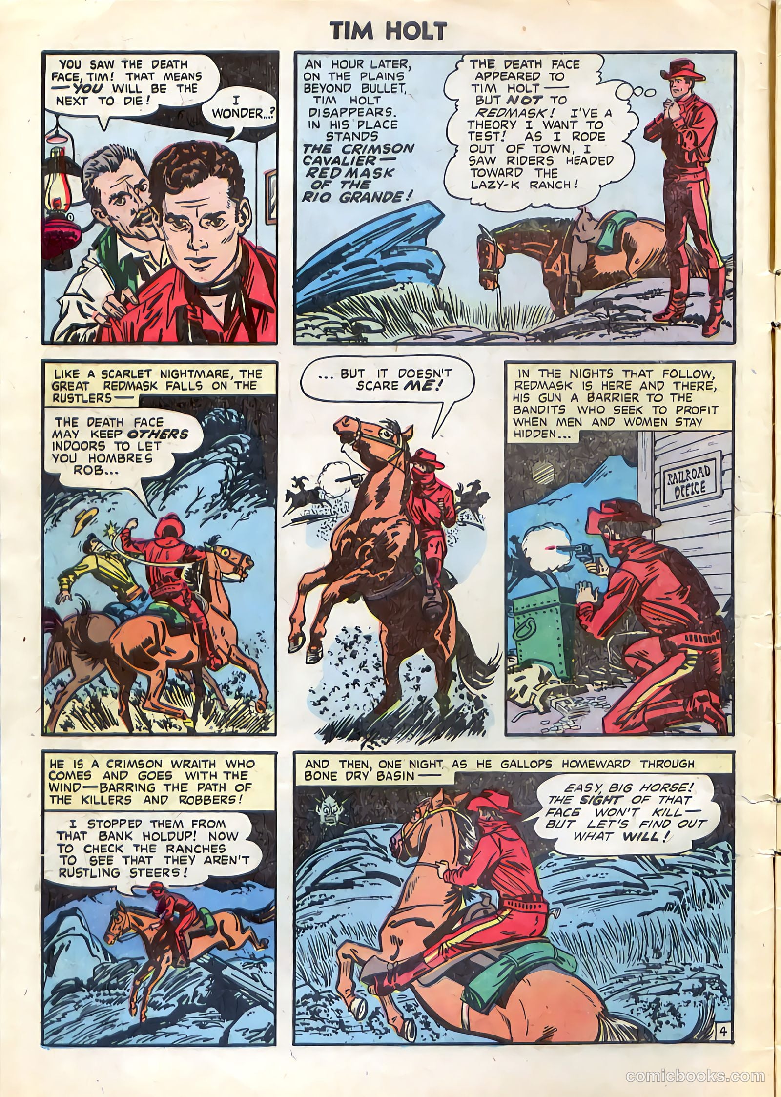 Tim Holt #37 (1953) — page 6 of 36