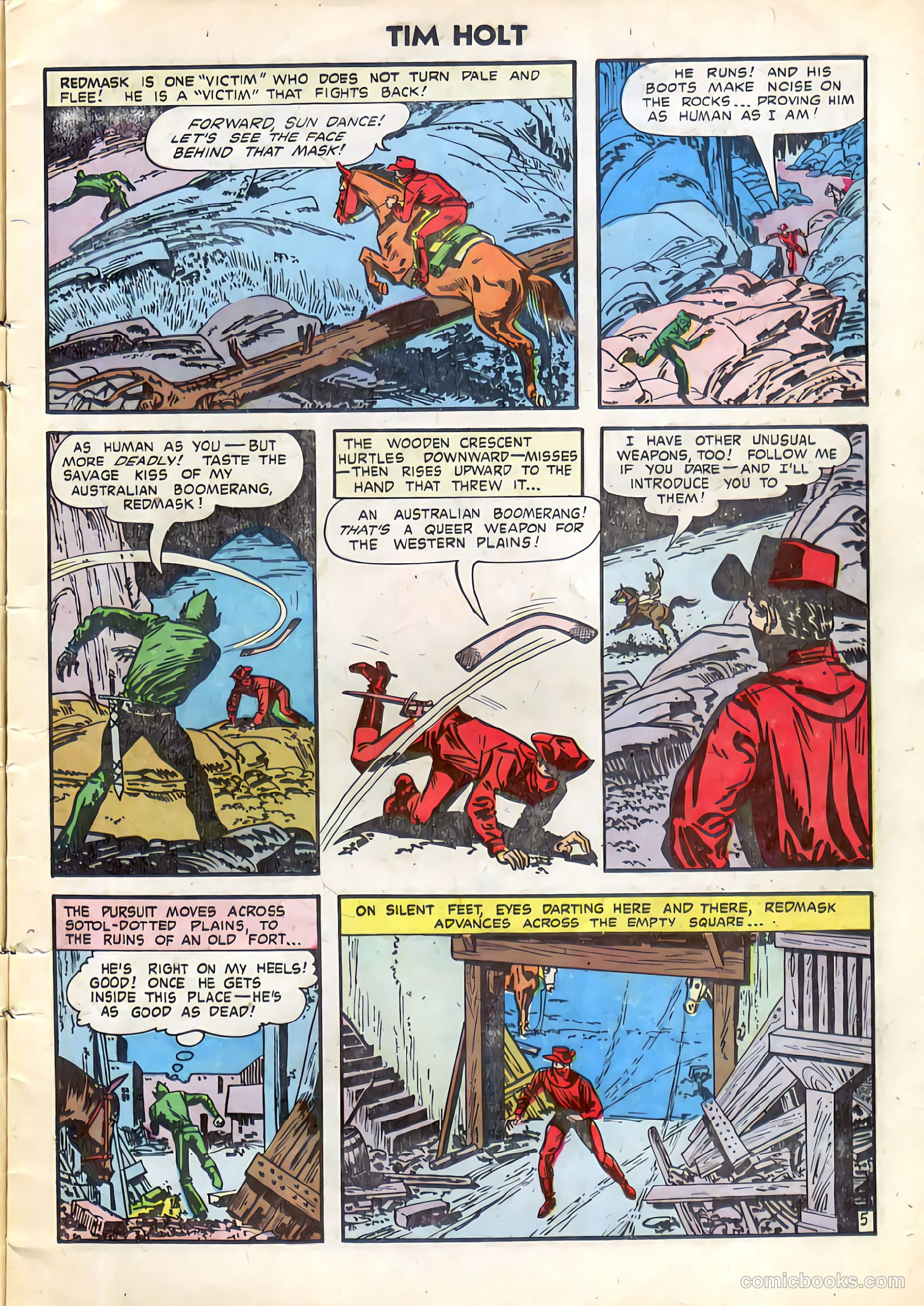 Tim Holt #37 (1953) — page 7 of 36