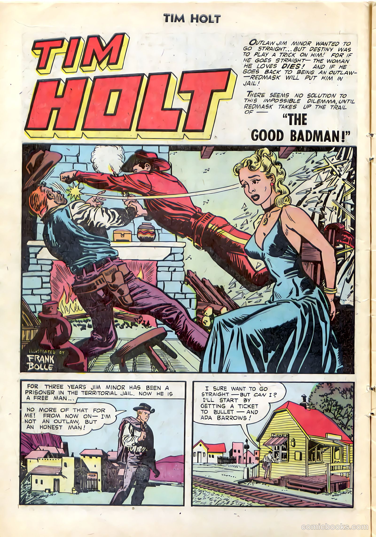 Tim Holt #37 (1953) — page 10 of 36