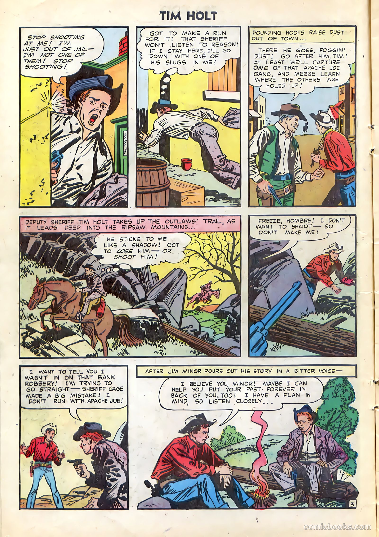 Tim Holt #37 (1953) — page 12 of 36