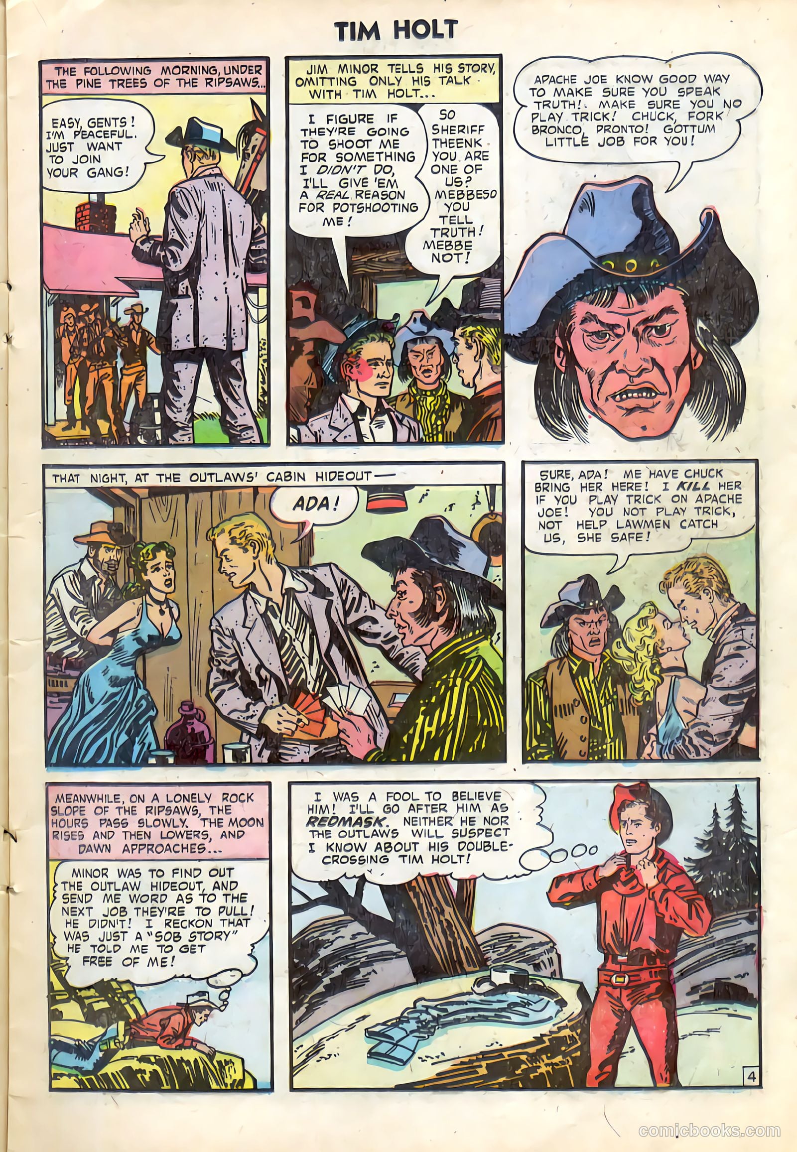 Tim Holt #37 (1953) — page 13 of 36