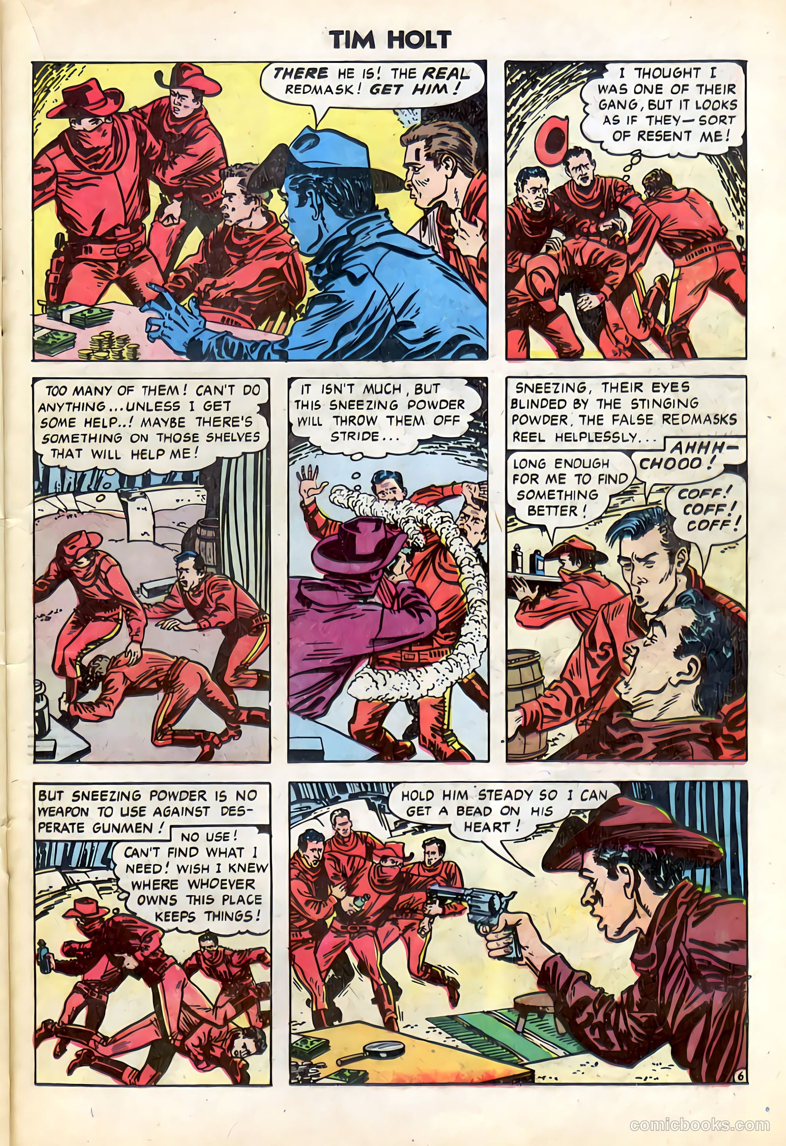 Tim Holt #37 (1953) — page 23 of 36