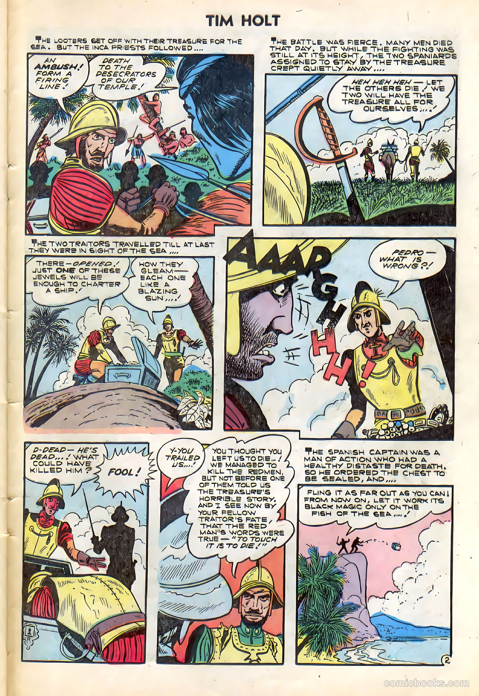 Tim Holt #37 (1953) — page 29 of 36