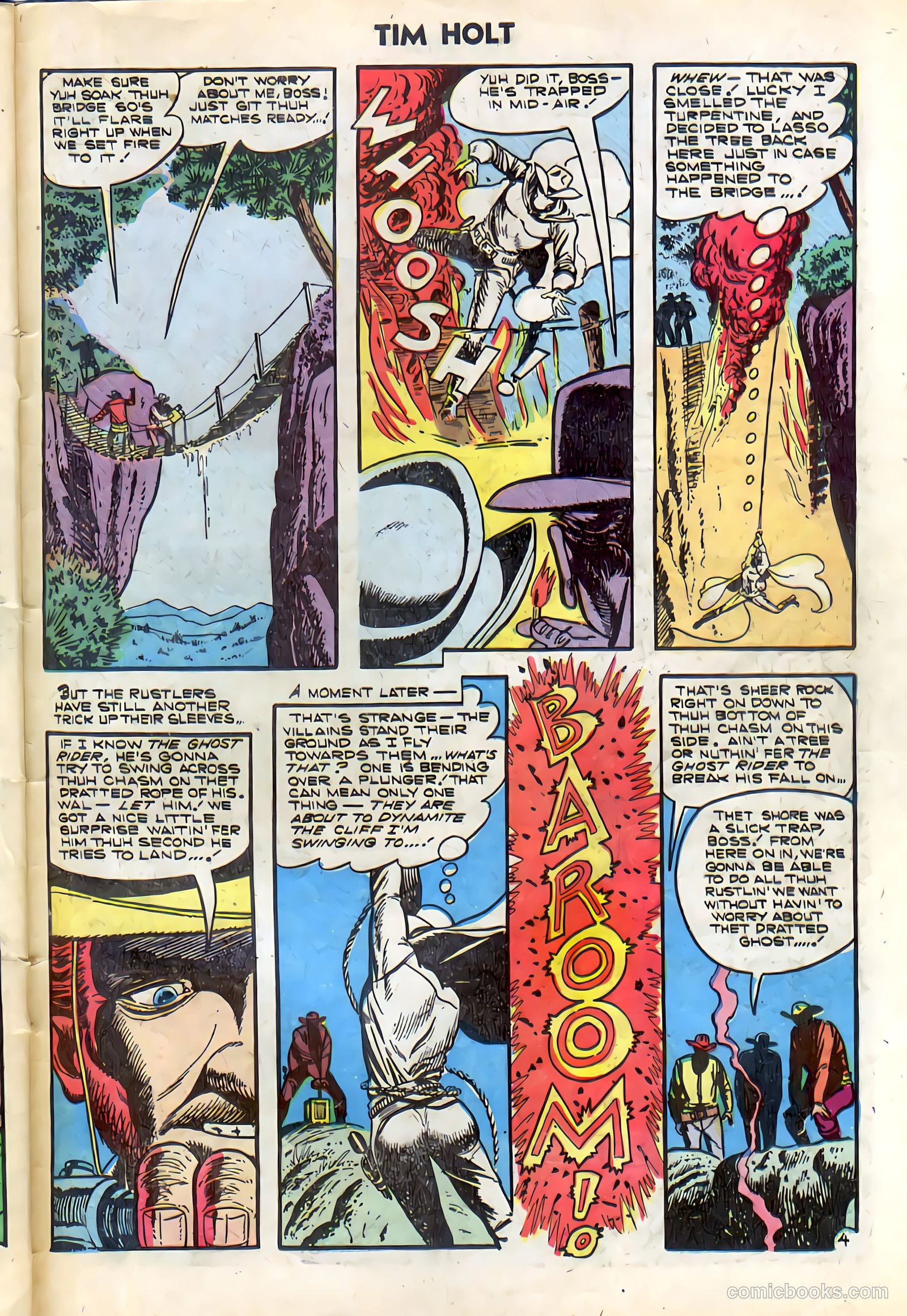 Tim Holt #37 (1953) — page 31 of 36