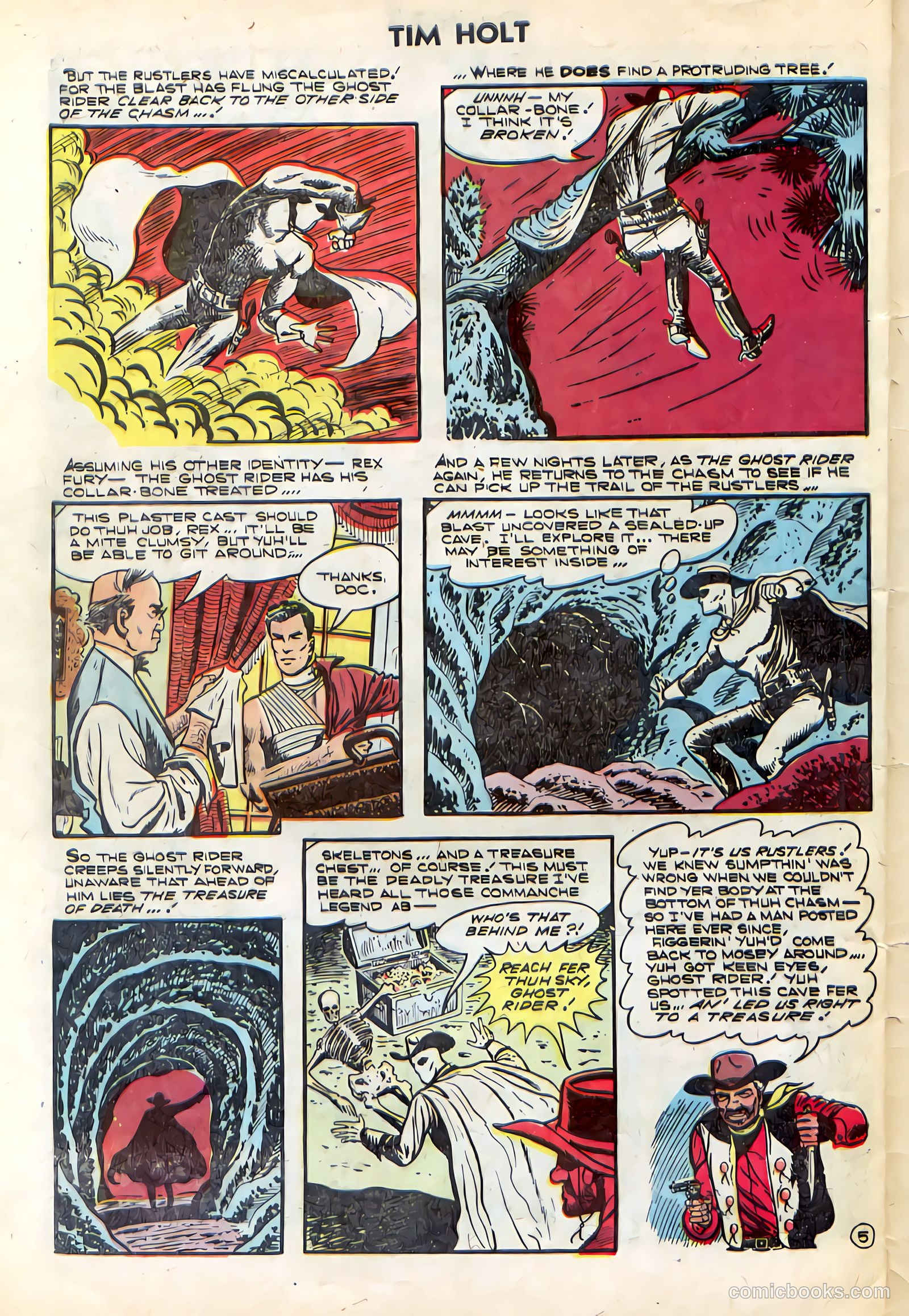 Tim Holt #37 (1953) — page 32 of 36