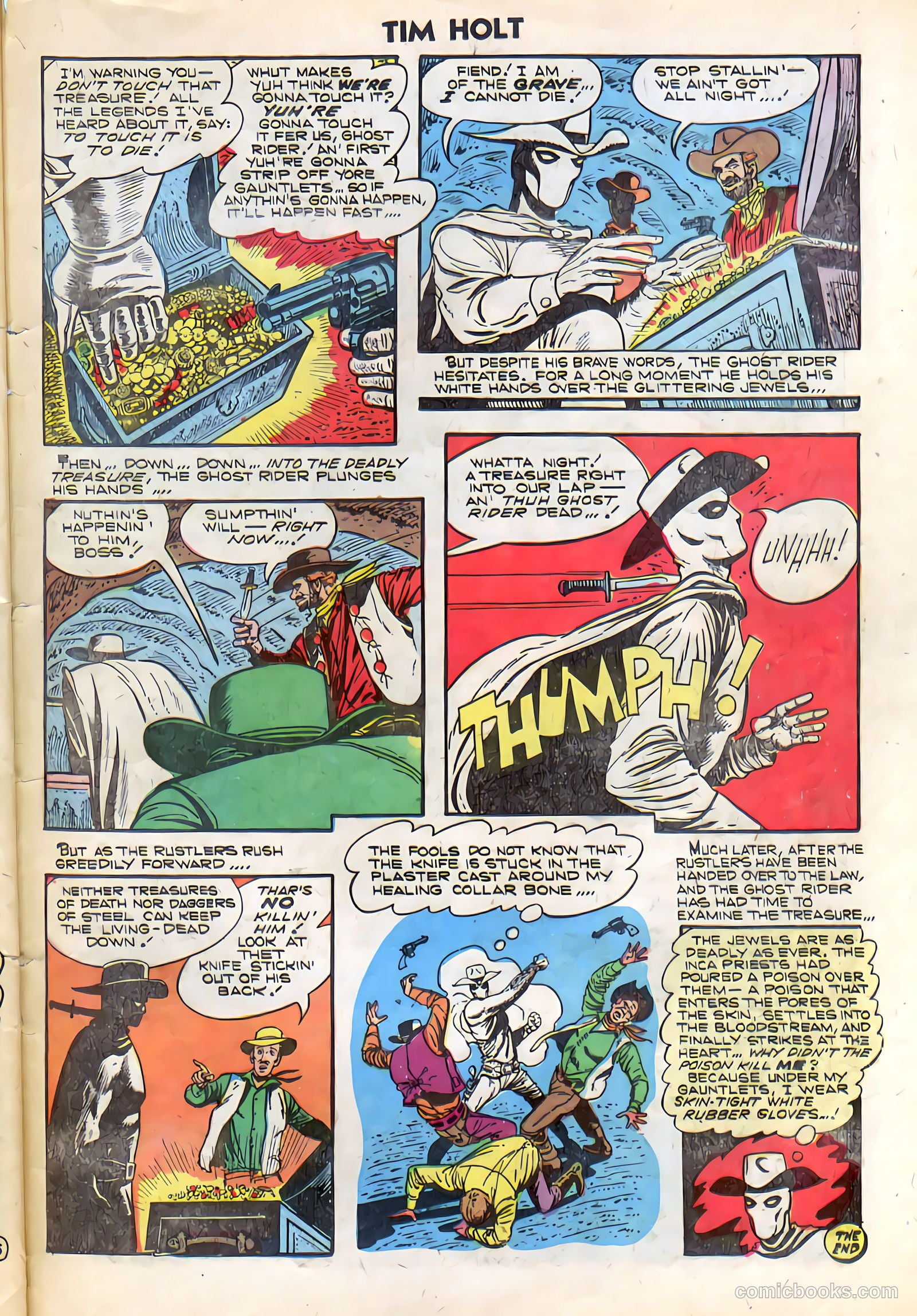Tim Holt #37 (1953) — page 33 of 36