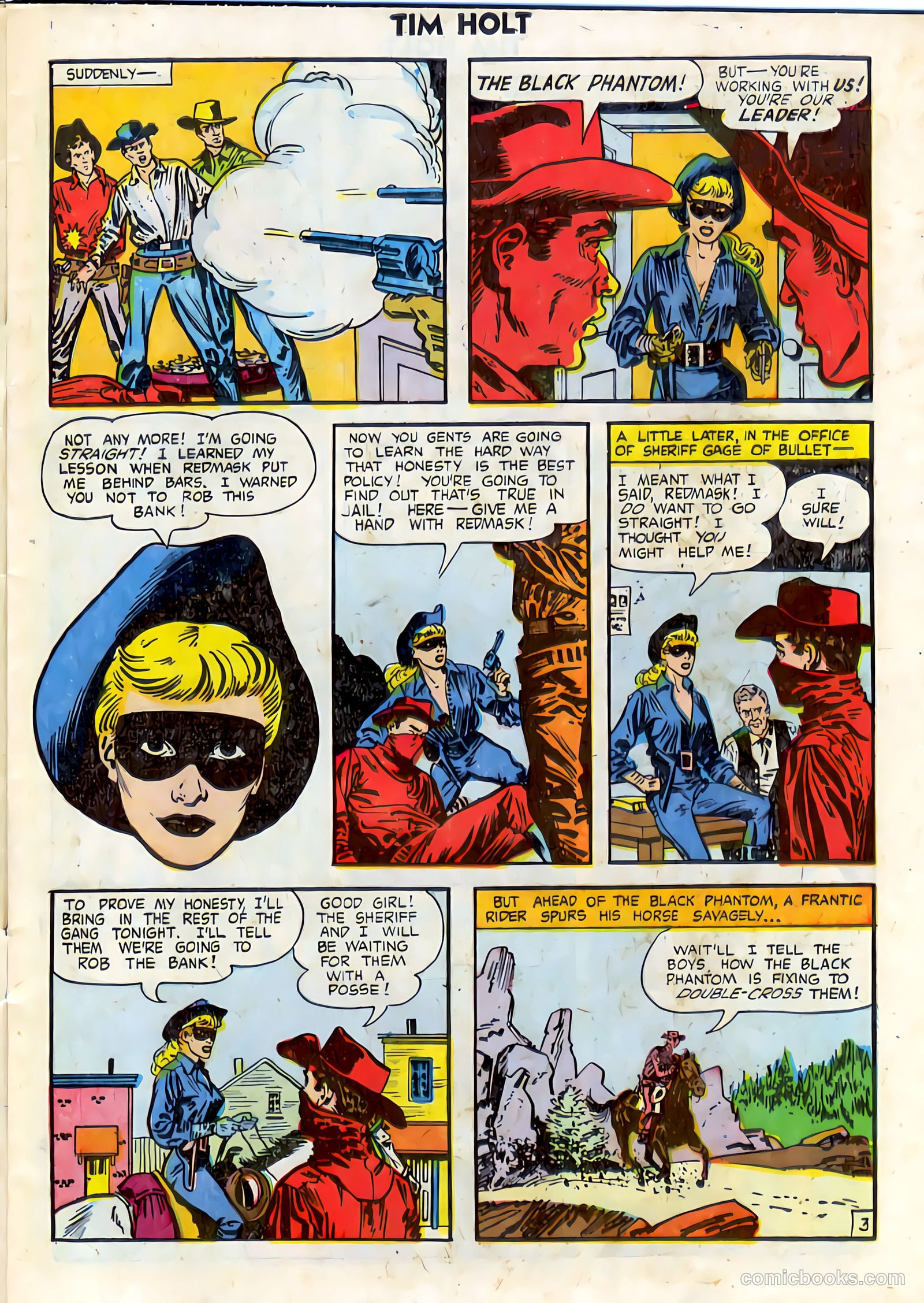 Tim Holt #38 (1953) — page 5 of 36