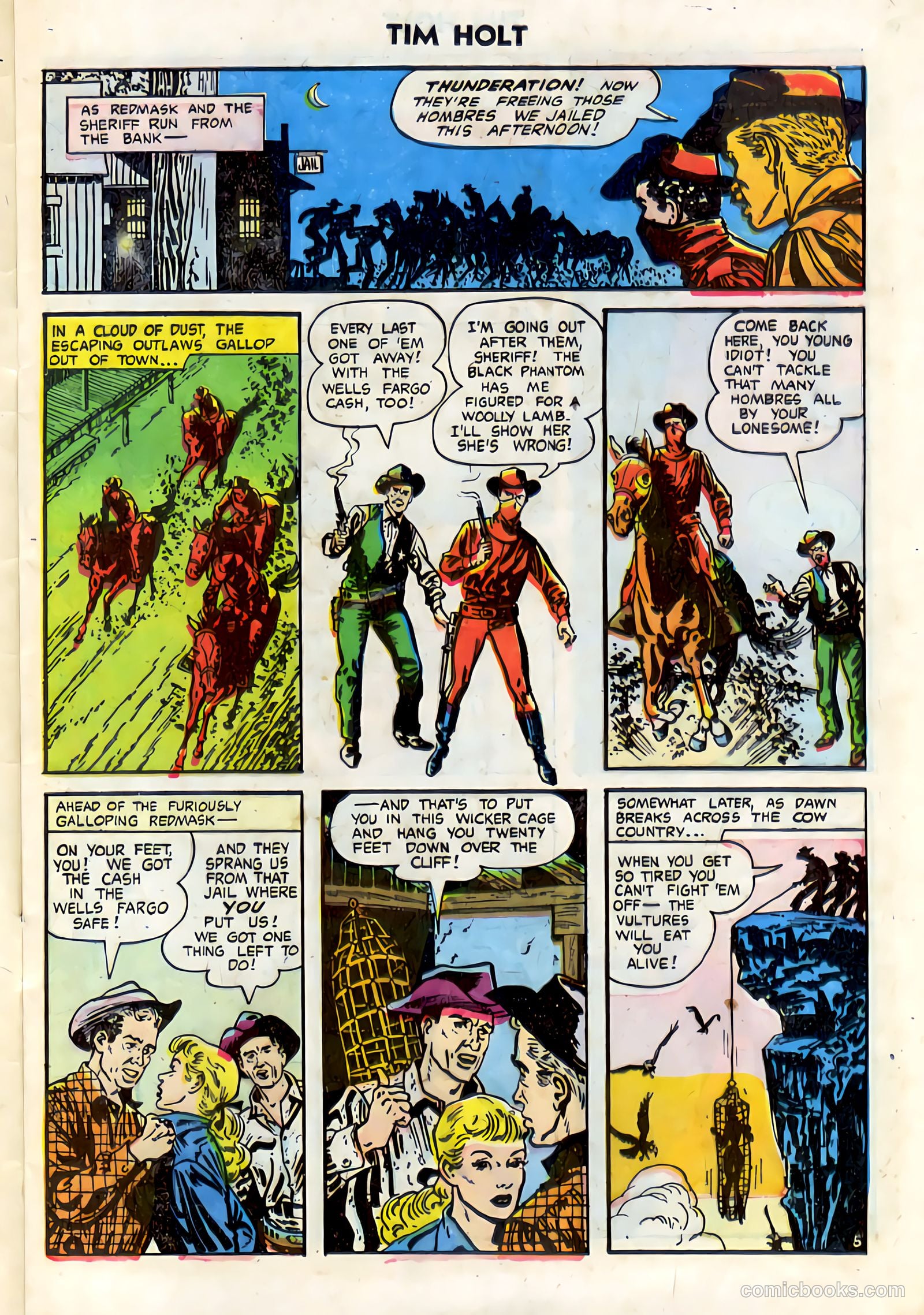 Tim Holt #38 (1953) — page 7 of 36