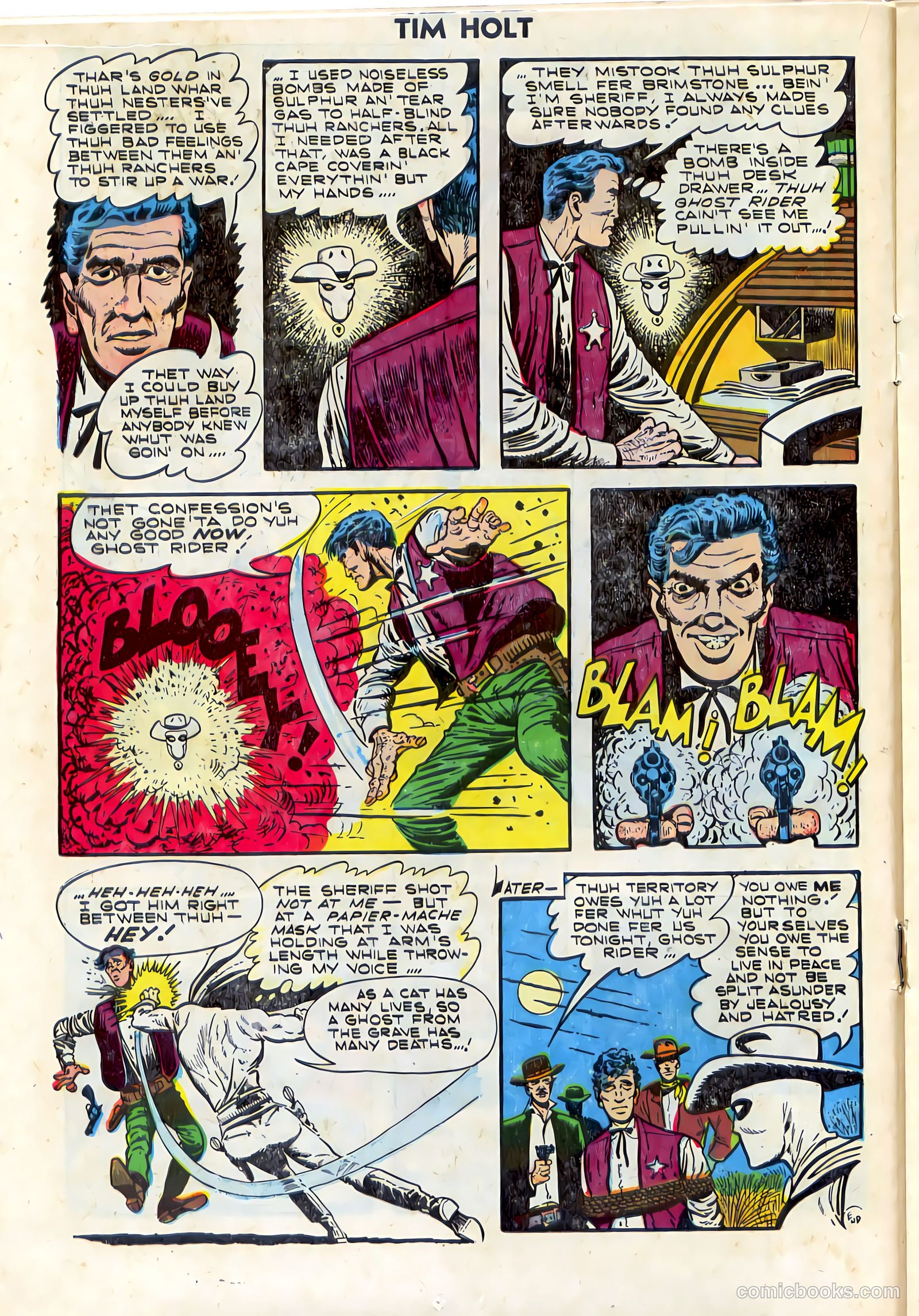 Tim Holt #38 (1953) — page 16 of 36