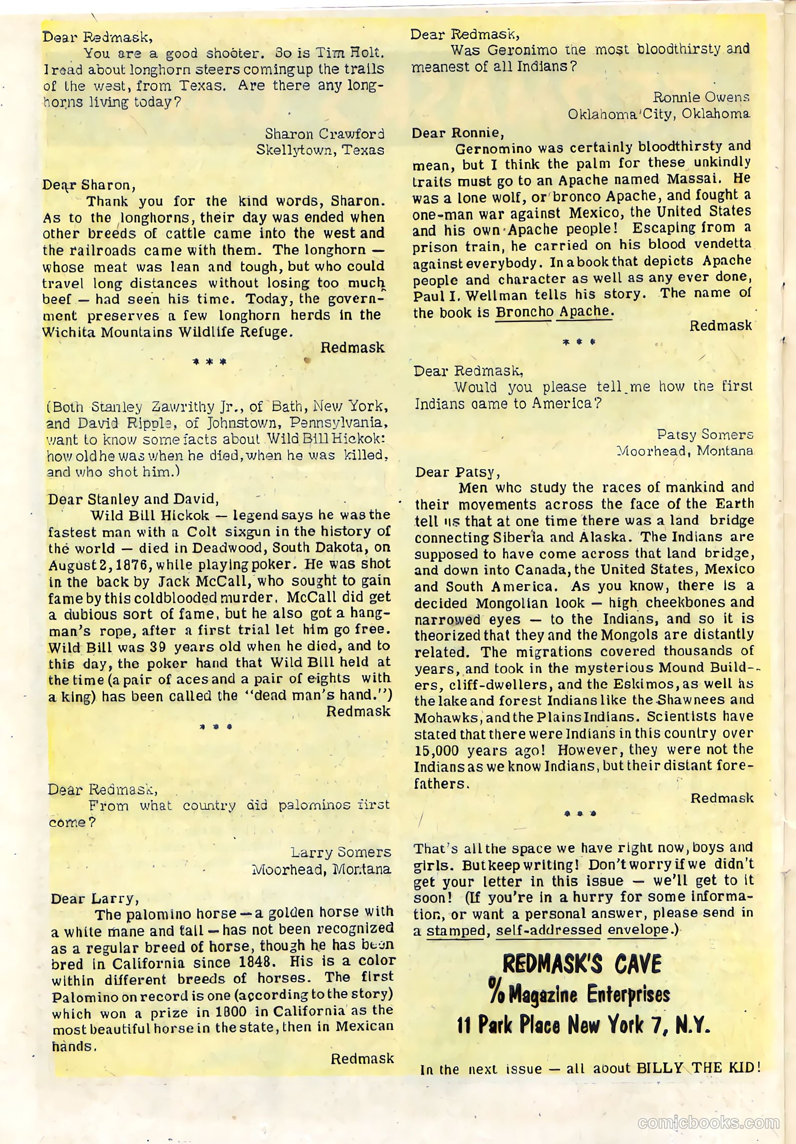 Tim Holt #38 (1953) — page 26 of 36