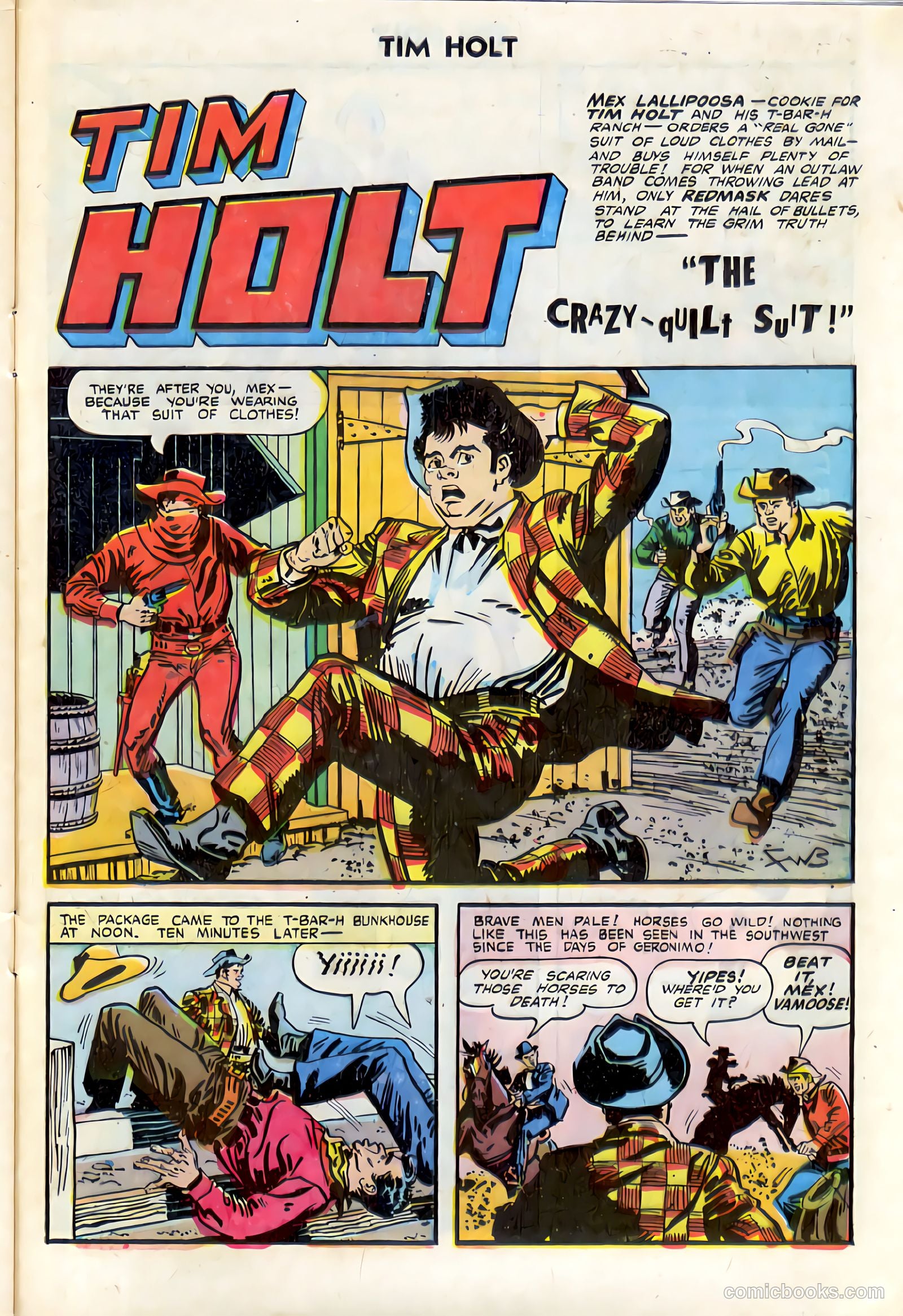 Tim Holt #38 (1953) — page 27 of 36