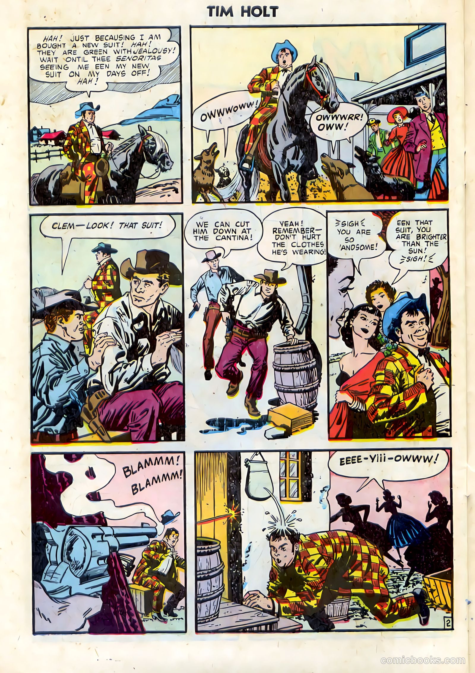 Tim Holt #38 (1953) — page 28 of 36