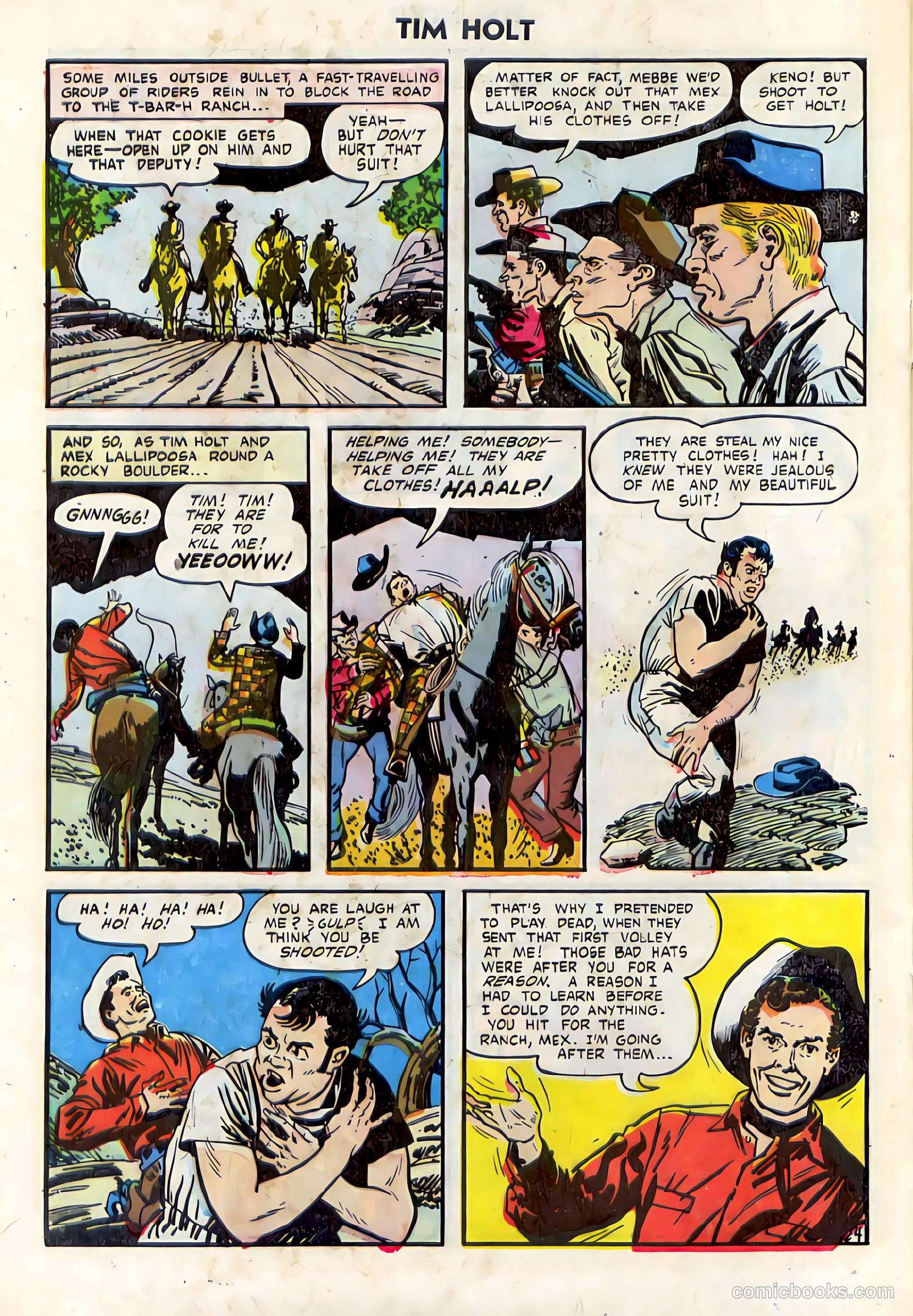 Tim Holt #38 (1953) — page 30 of 36