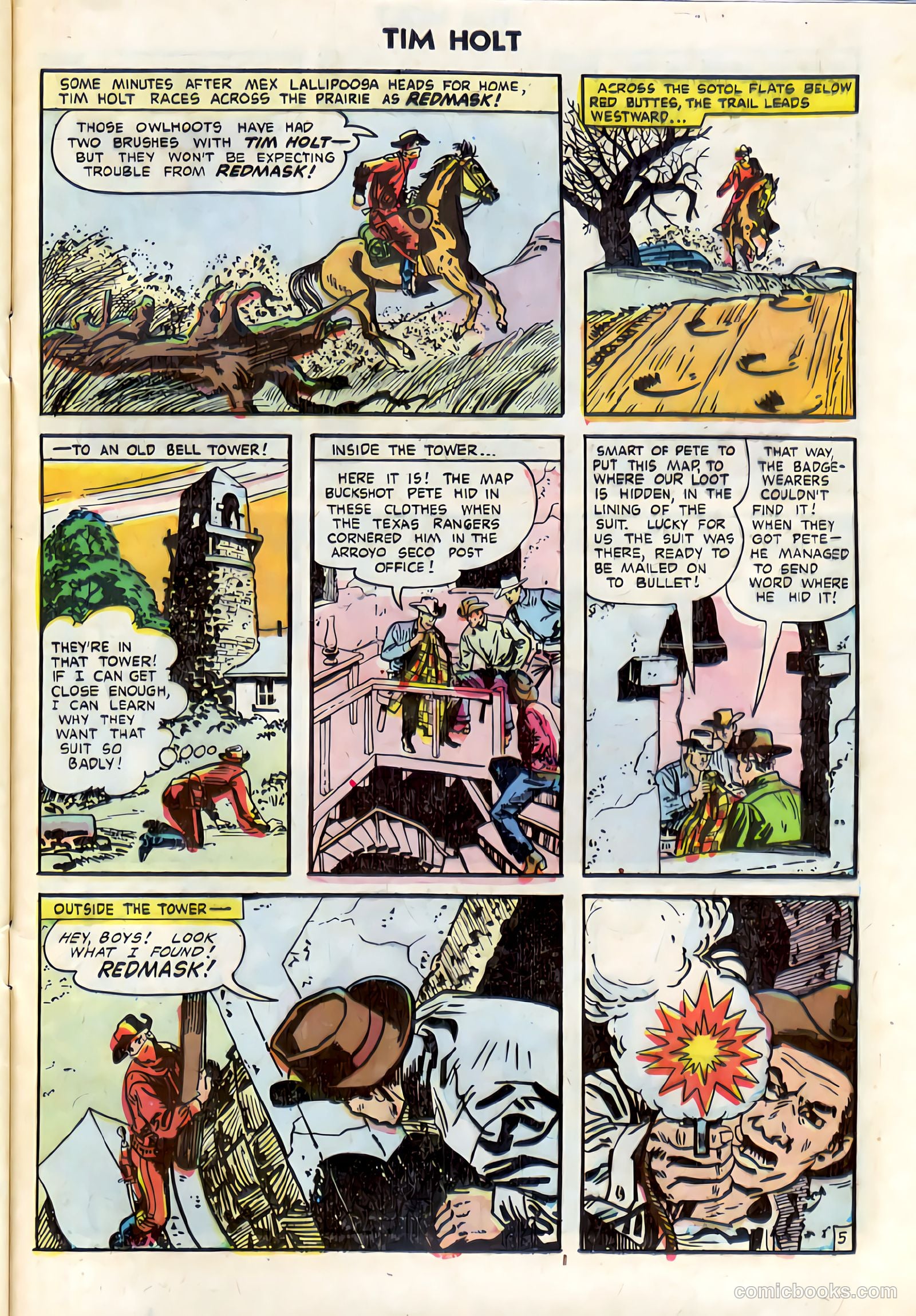 Tim Holt #38 (1953) — page 31 of 36