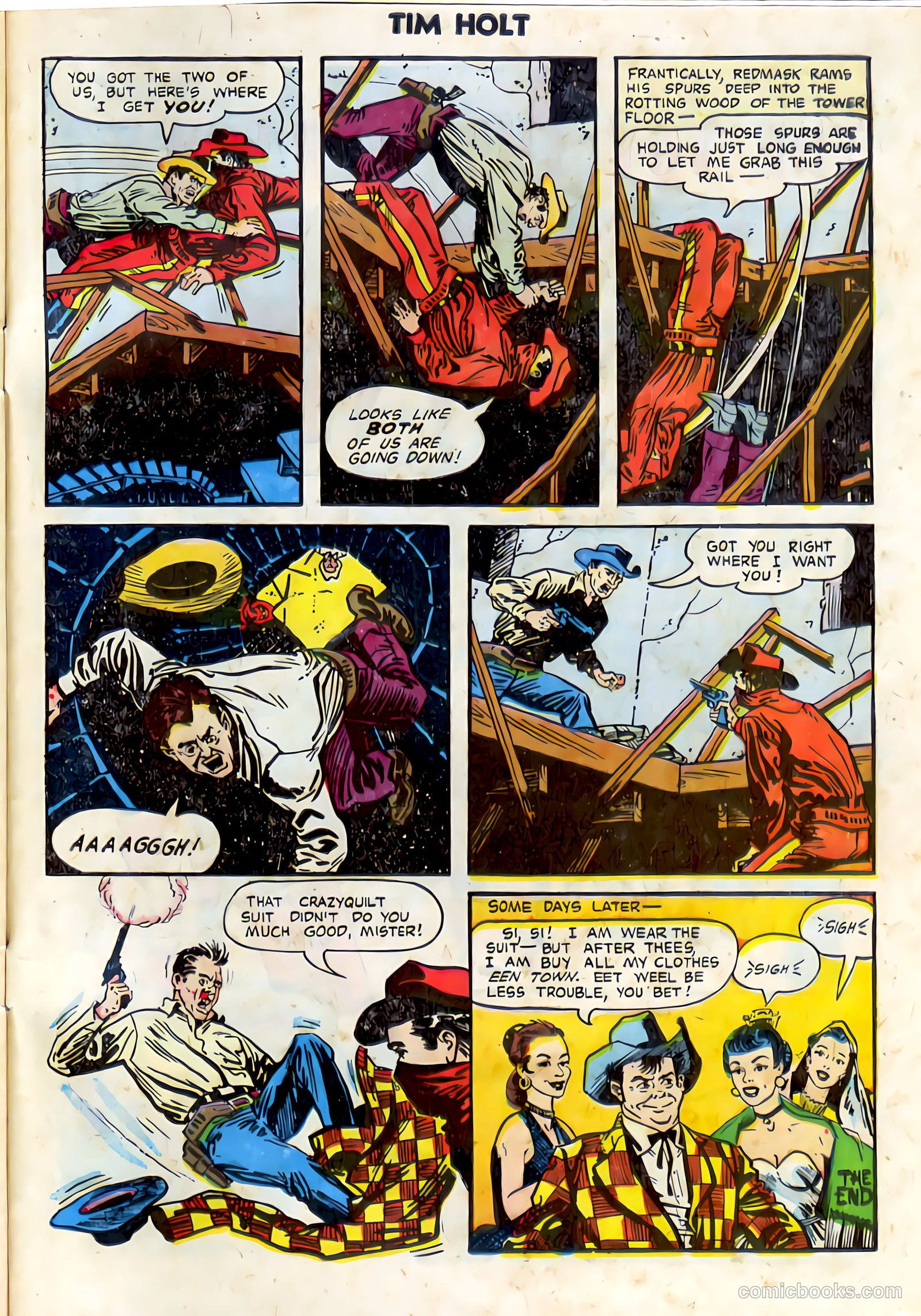 Tim Holt #38 (1953) — page 33 of 36