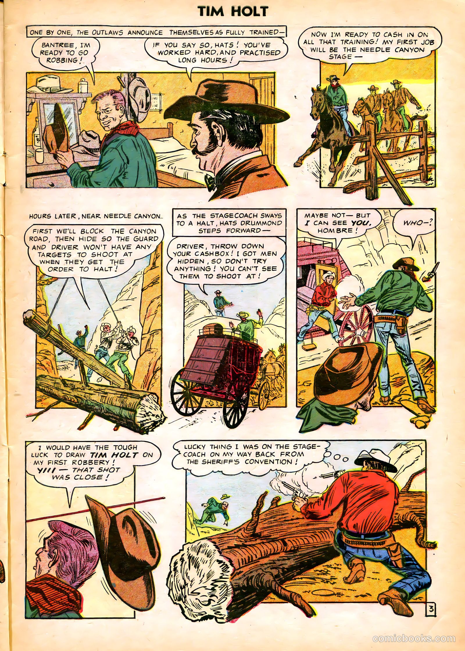 Tim Holt #39 (1953) — page 5 of 36