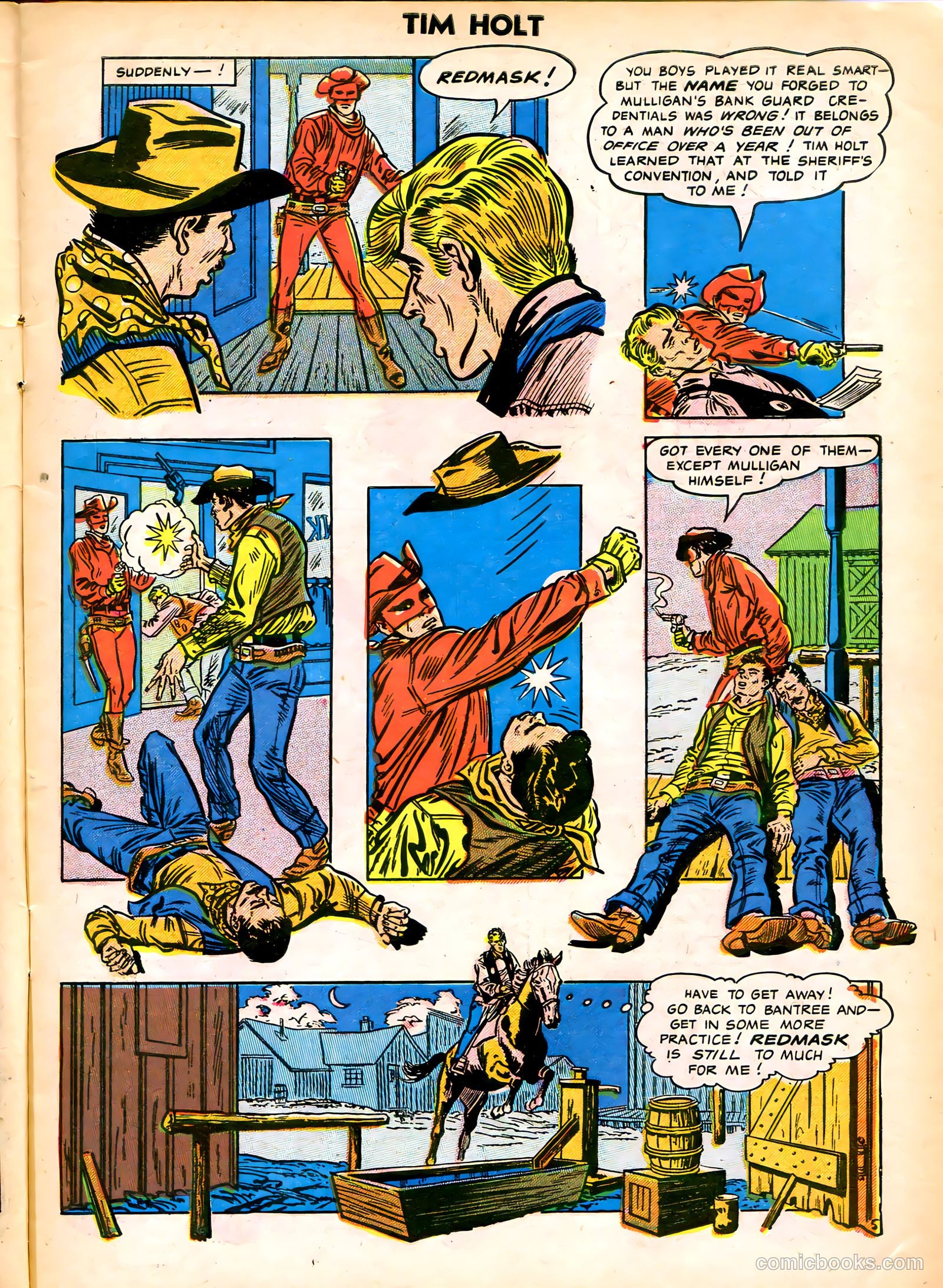 Tim Holt #39 (1953) — page 7 of 36