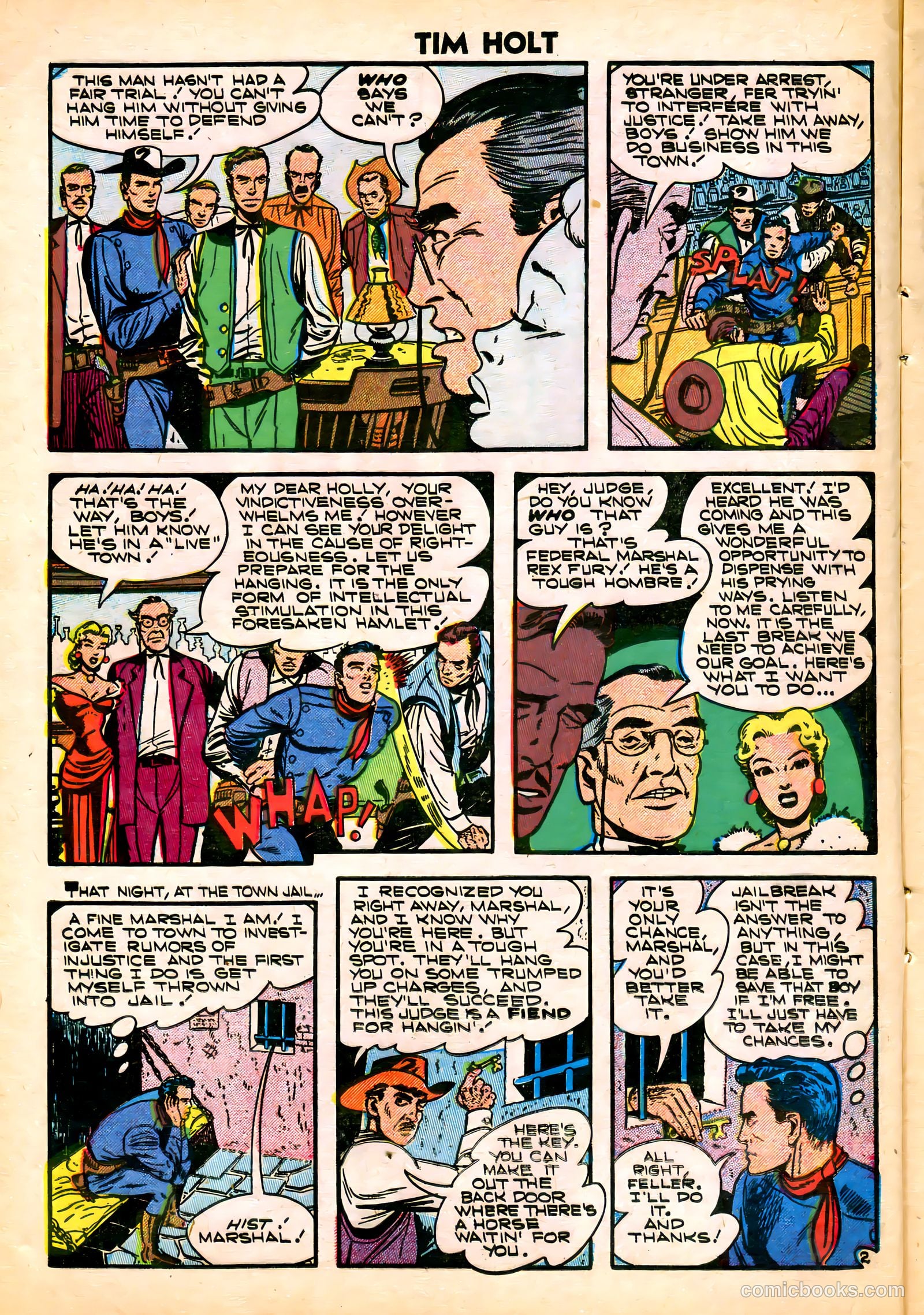 Tim Holt #39 (1953) — page 12 of 36