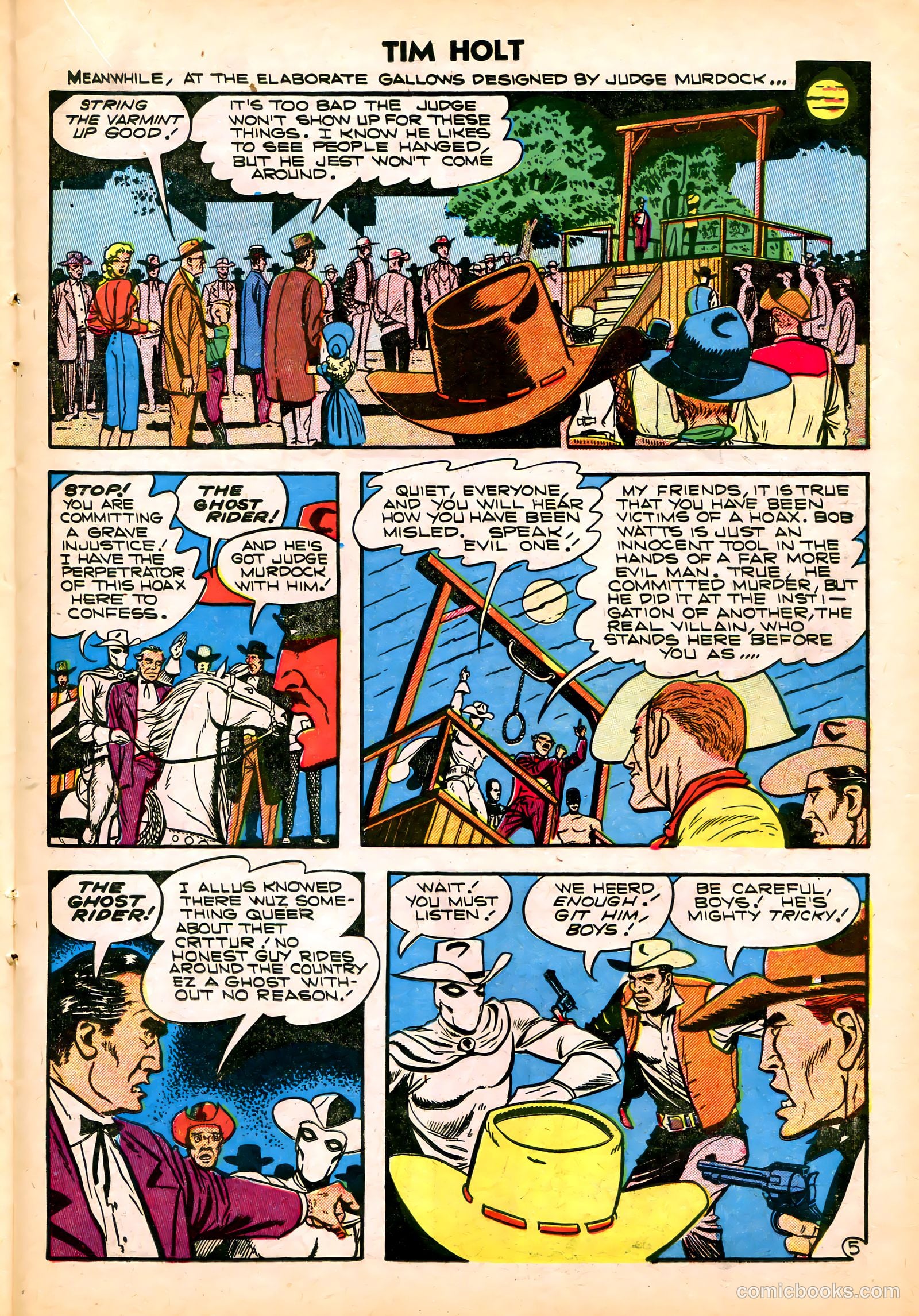 Tim Holt #39 (1953) — page 15 of 36