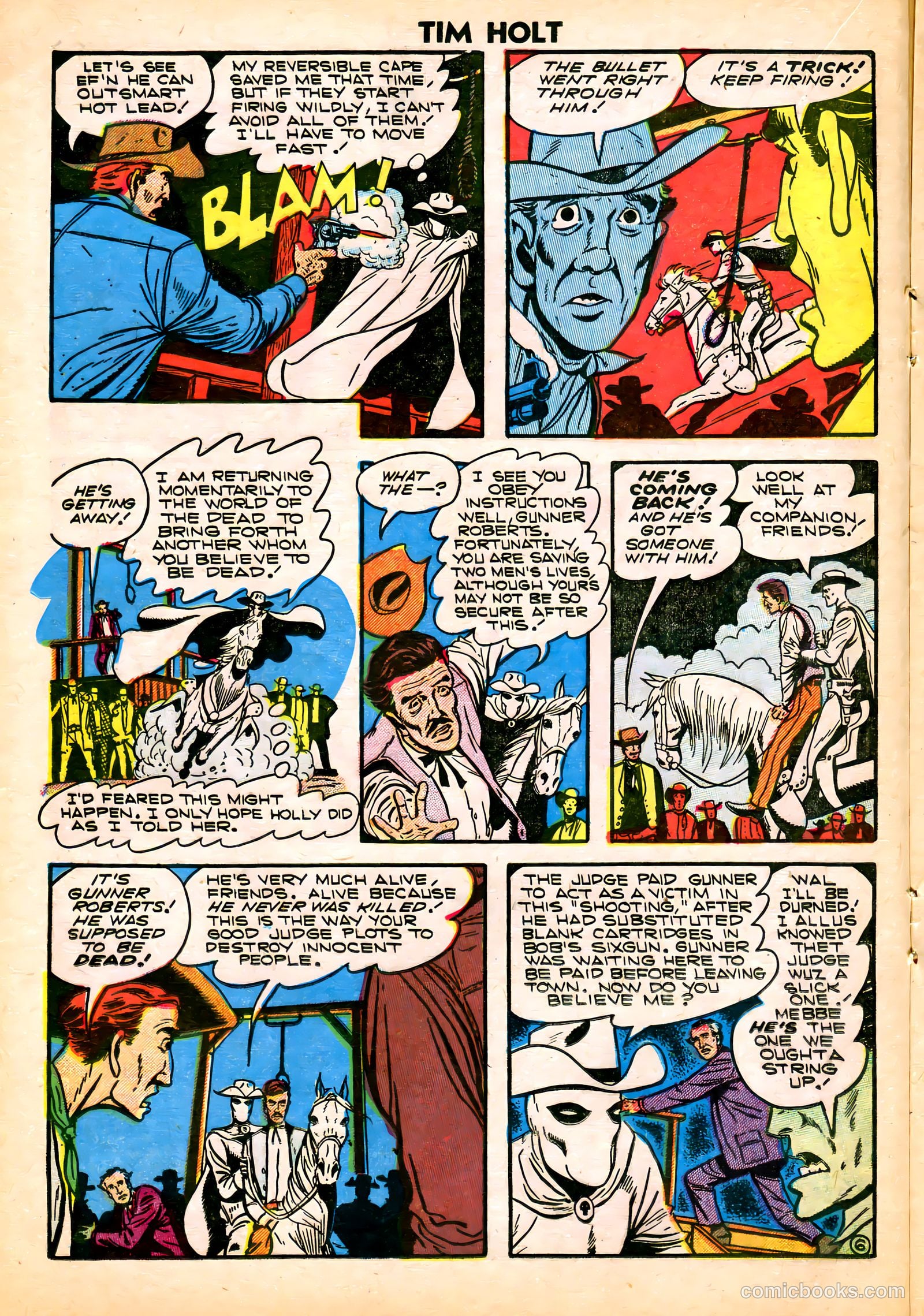Tim Holt #39 (1953) — page 16 of 36