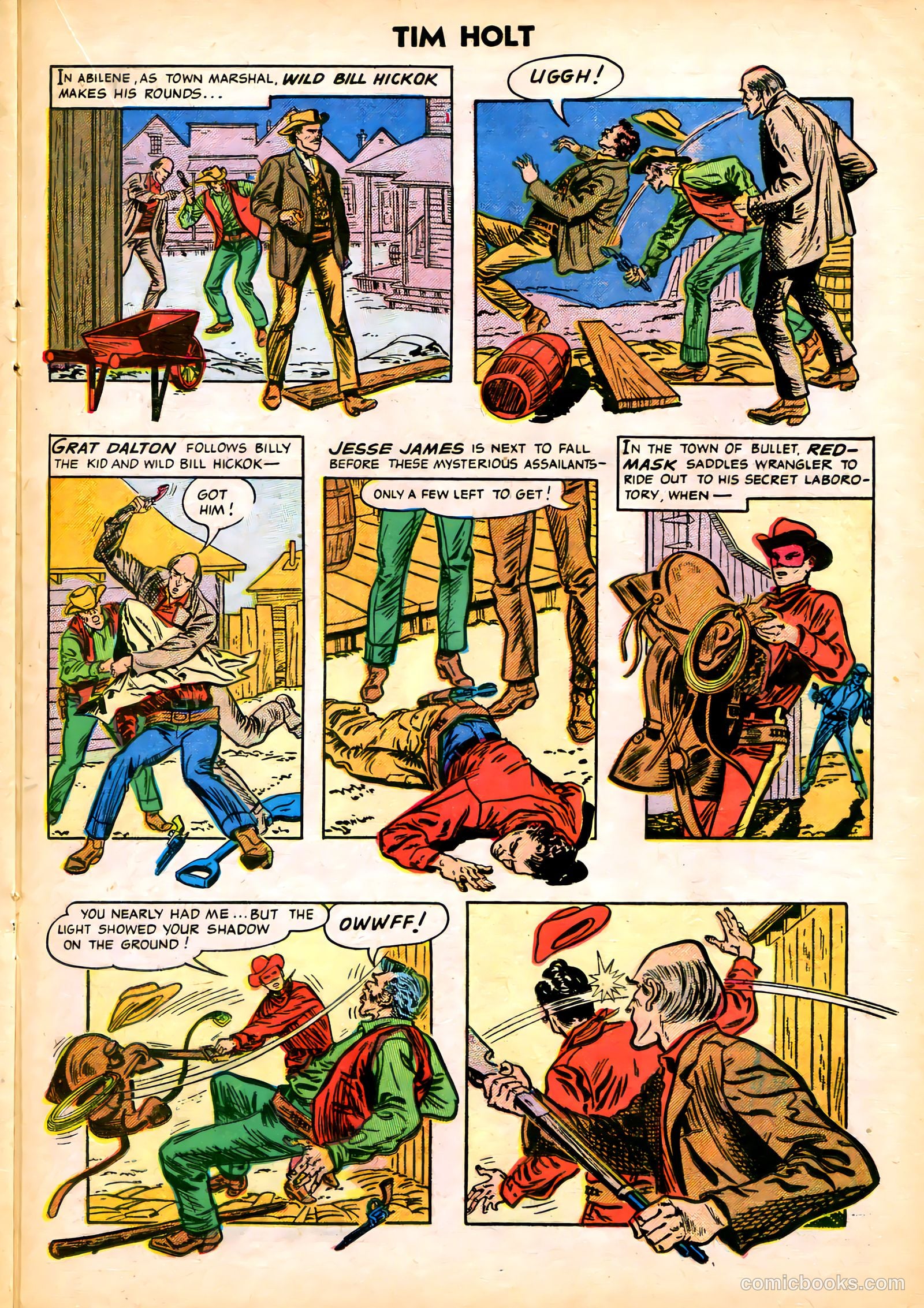 Tim Holt #39 (1953) — page 21 of 36