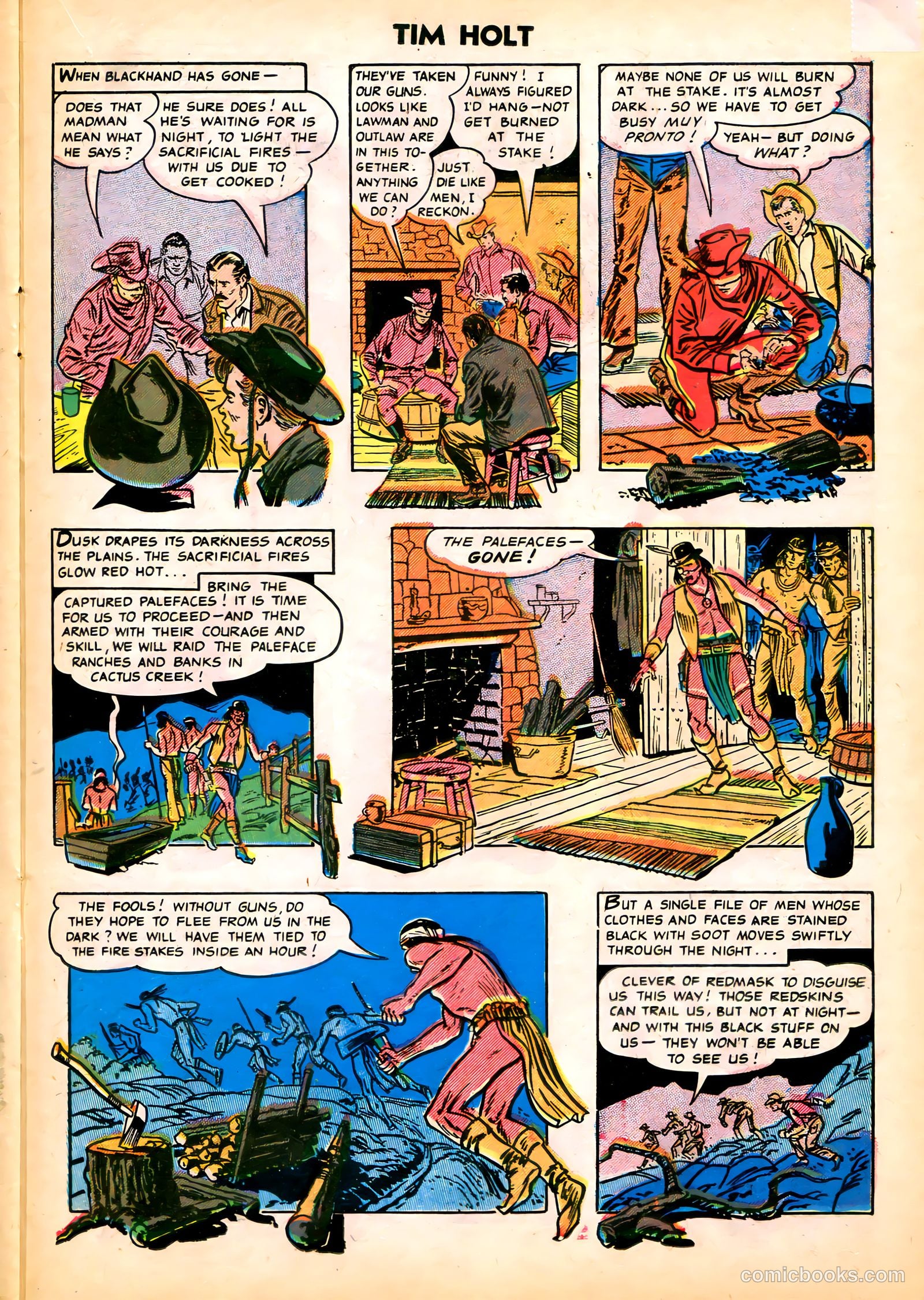 Tim Holt #39 (1953) — page 23 of 36