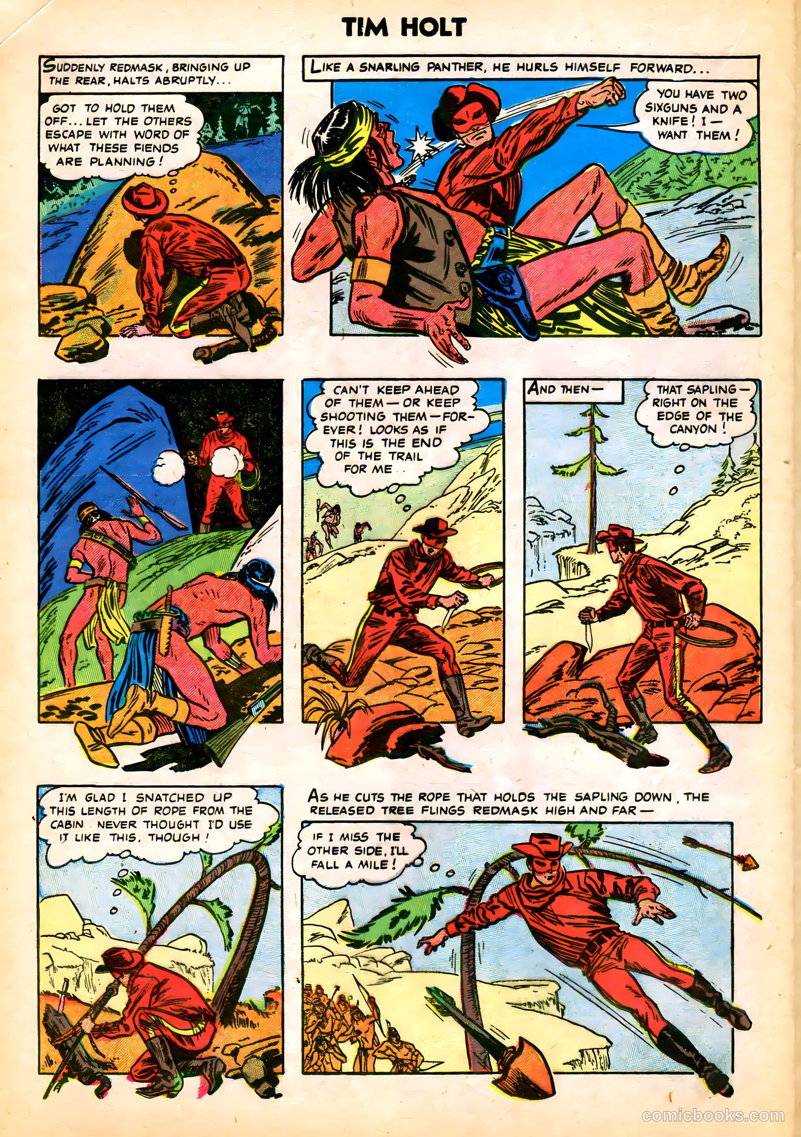 Tim Holt #39 (1953) — page 24 of 36