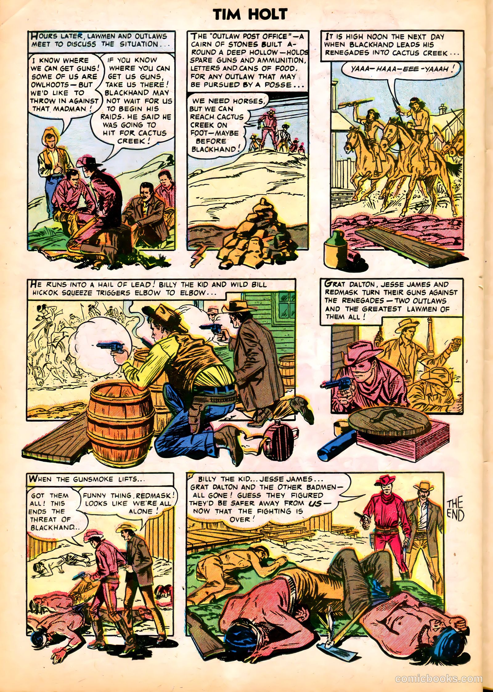 Tim Holt #39 (1953) — page 25 of 36