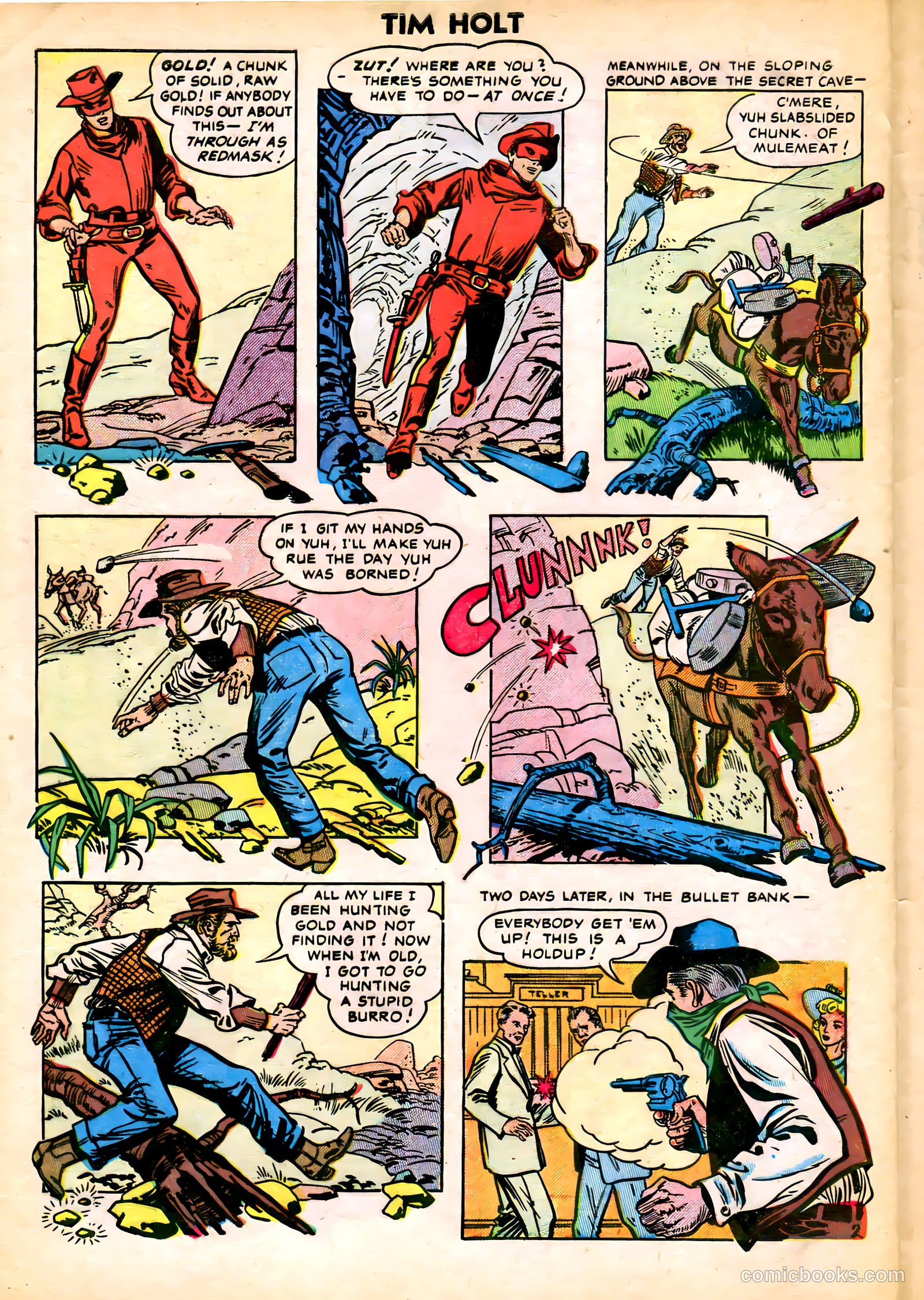 Tim Holt #39 (1953) — page 28 of 36