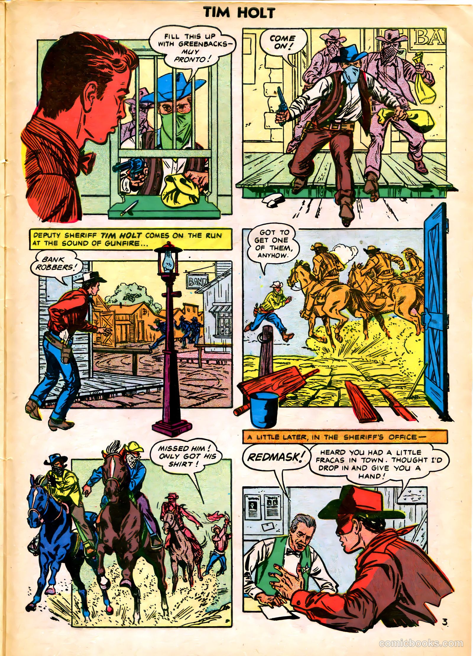 Tim Holt #39 (1953) — page 29 of 36