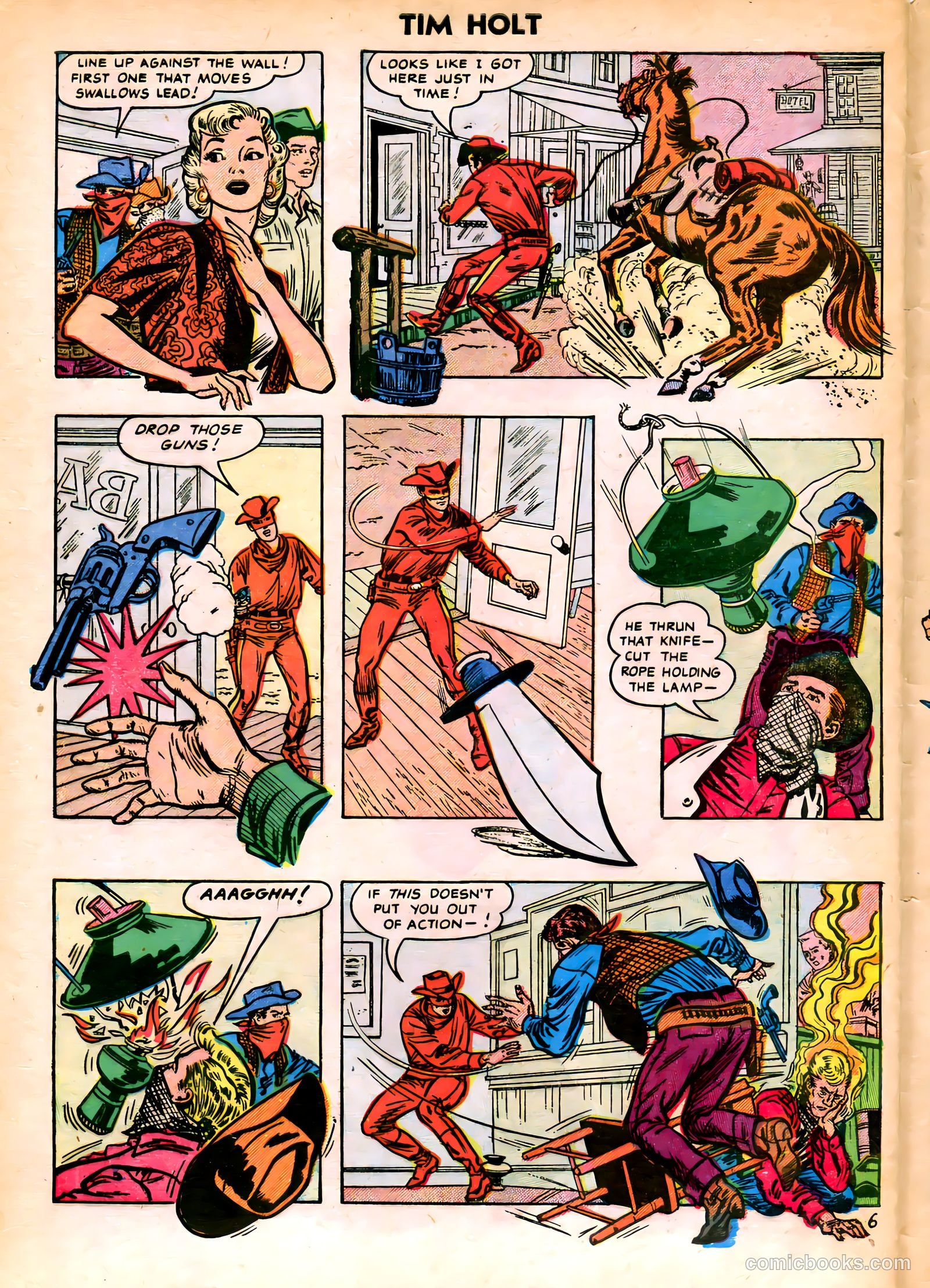Tim Holt #39 (1953) — page 32 of 36