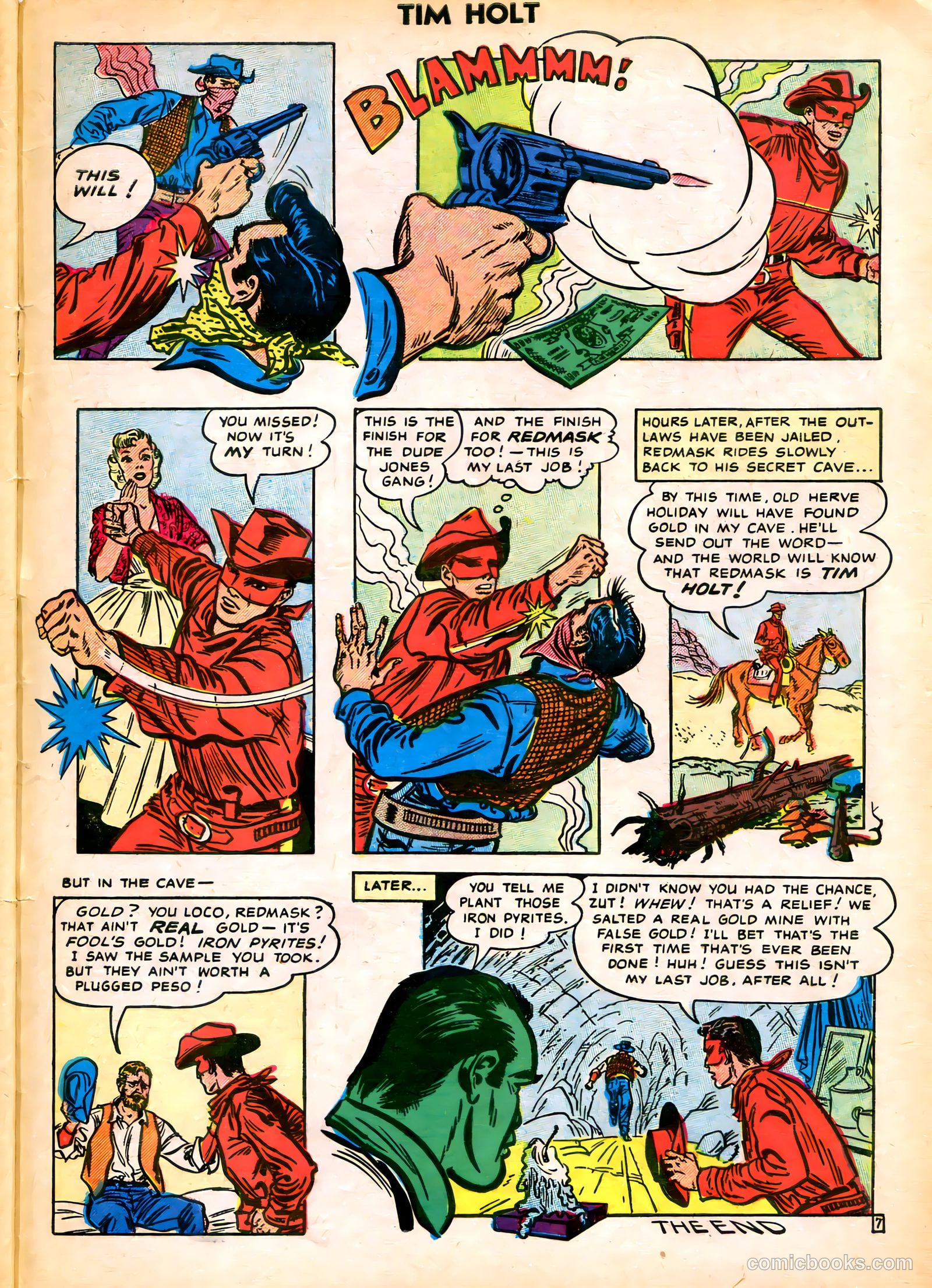 Tim Holt #39 (1953) — page 33 of 36
