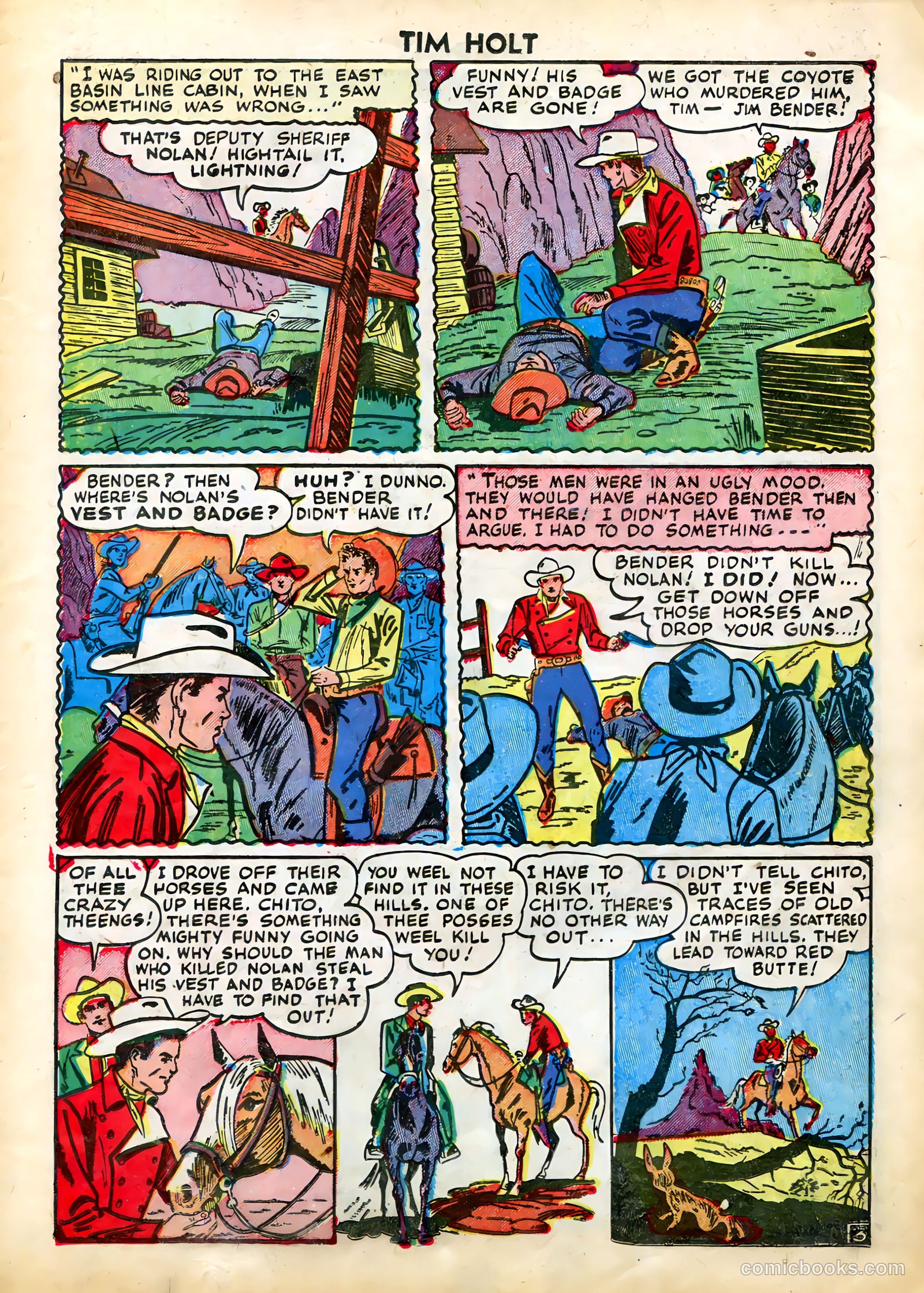 Tim Holt #4 (1949) — page 5 of 36