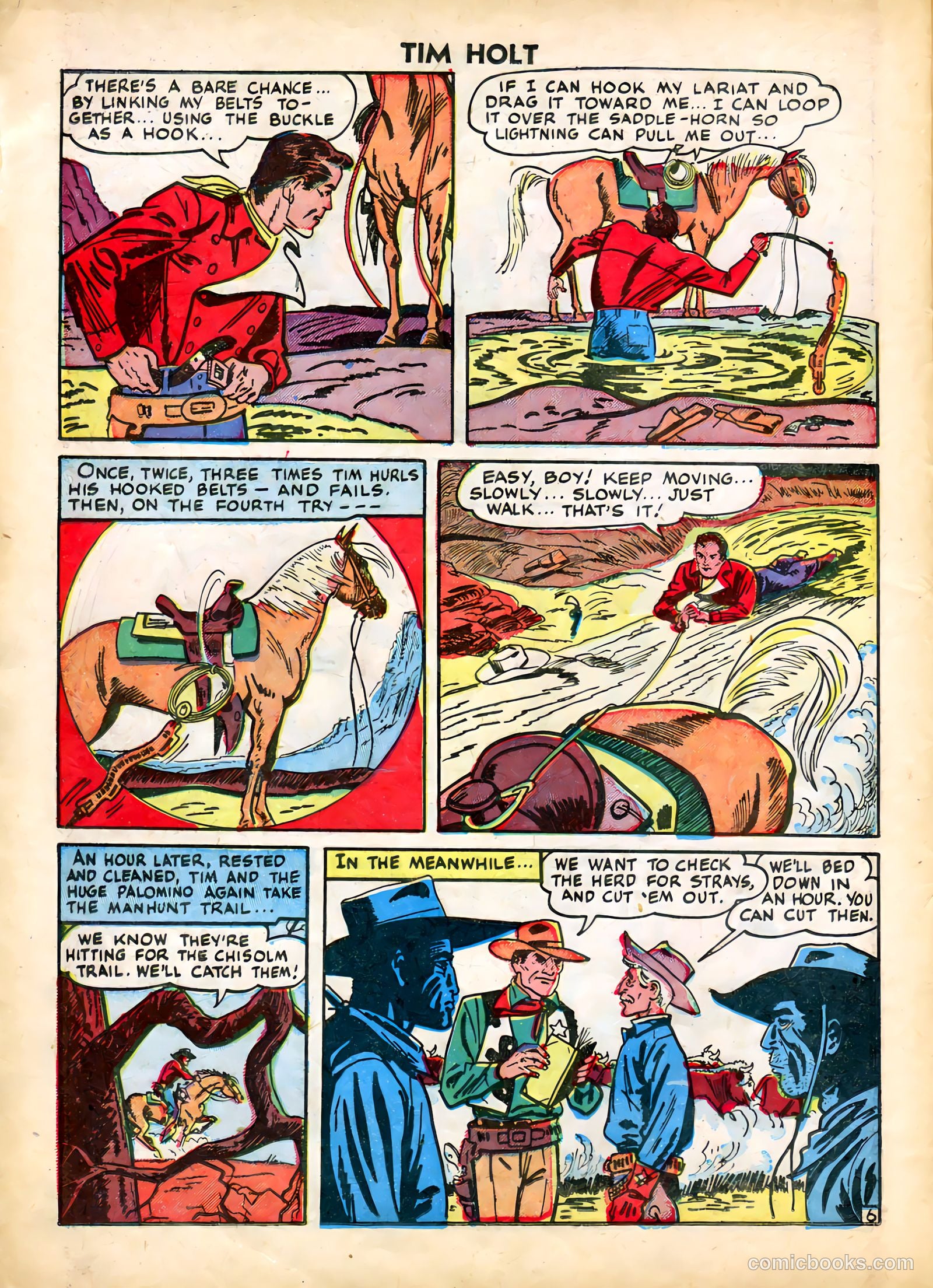 Tim Holt #4 (1949) — page 8 of 36
