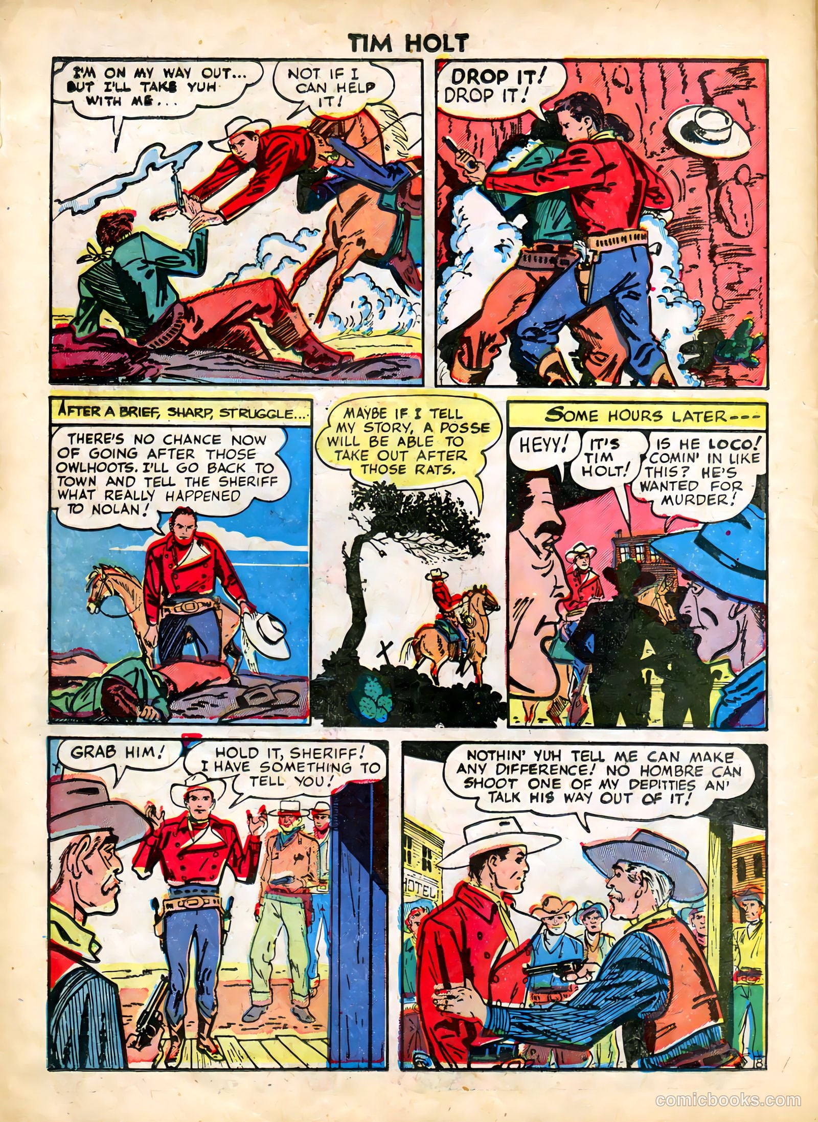 Tim Holt #4 (1949) — page 10 of 36