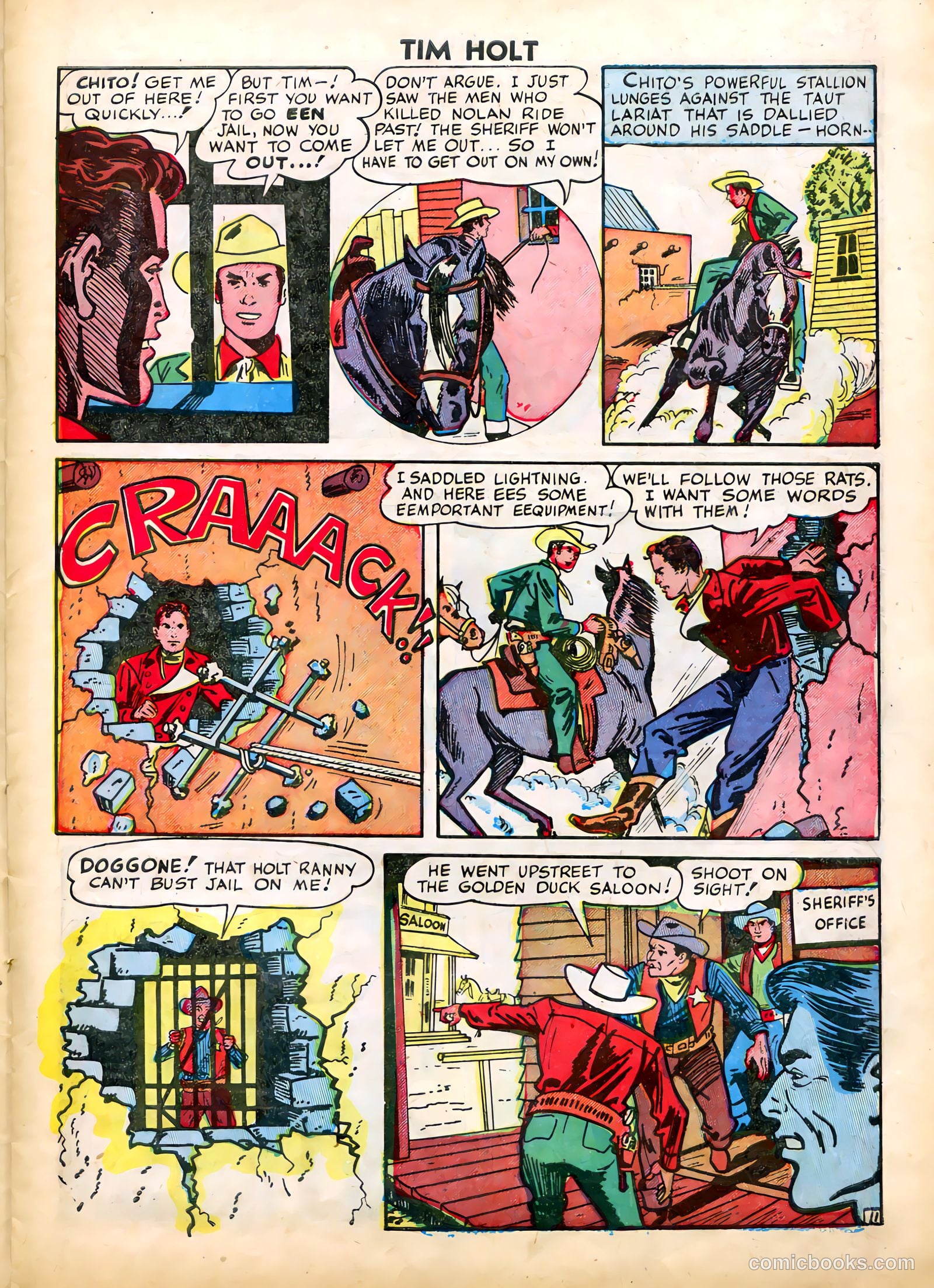 Tim Holt #4 (1949) — page 13 of 36