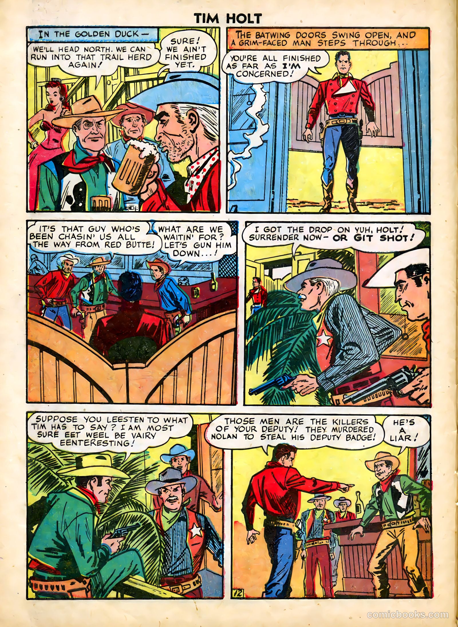 Tim Holt #4 (1949) — page 14 of 36