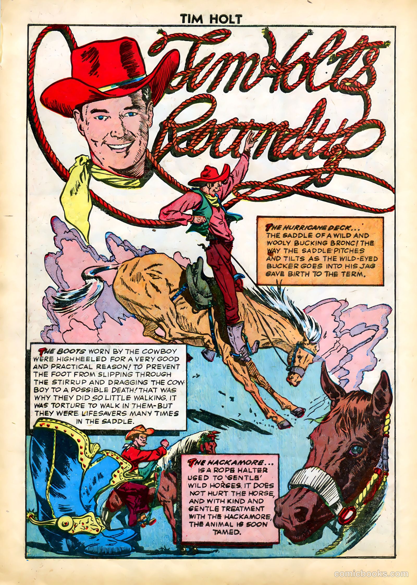 Tim Holt #4 (1949) — page 16 of 36