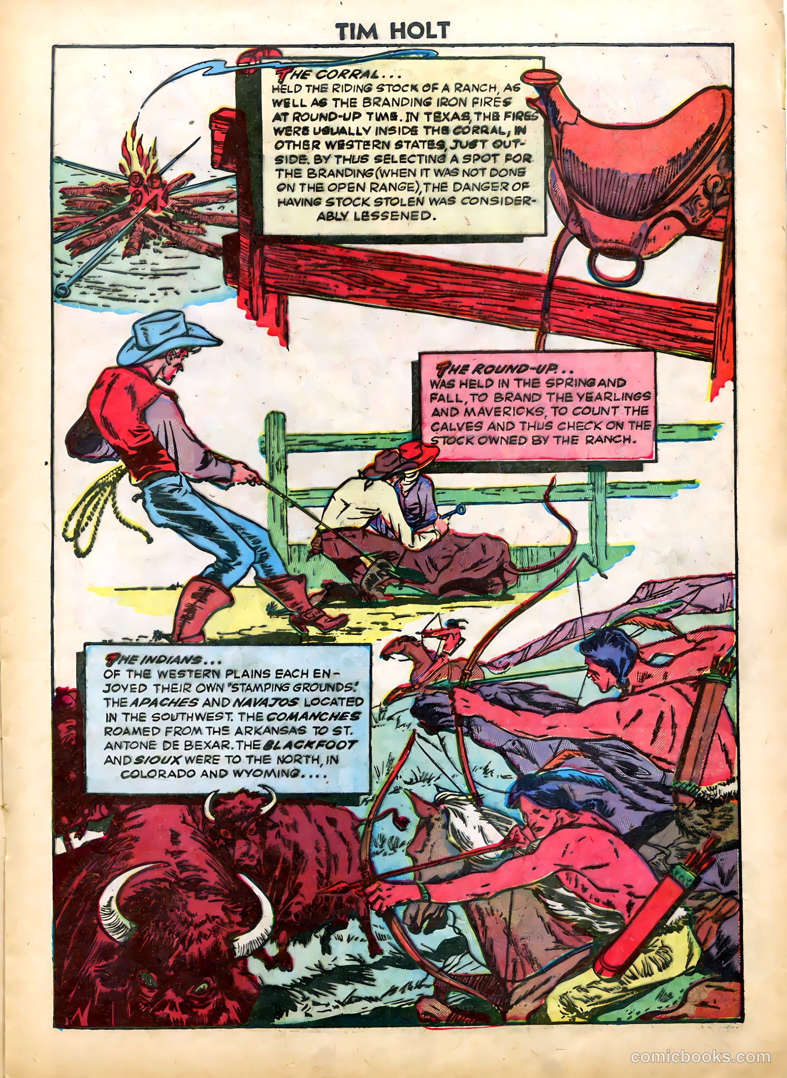 Tim Holt #4 (1949) — page 17 of 36