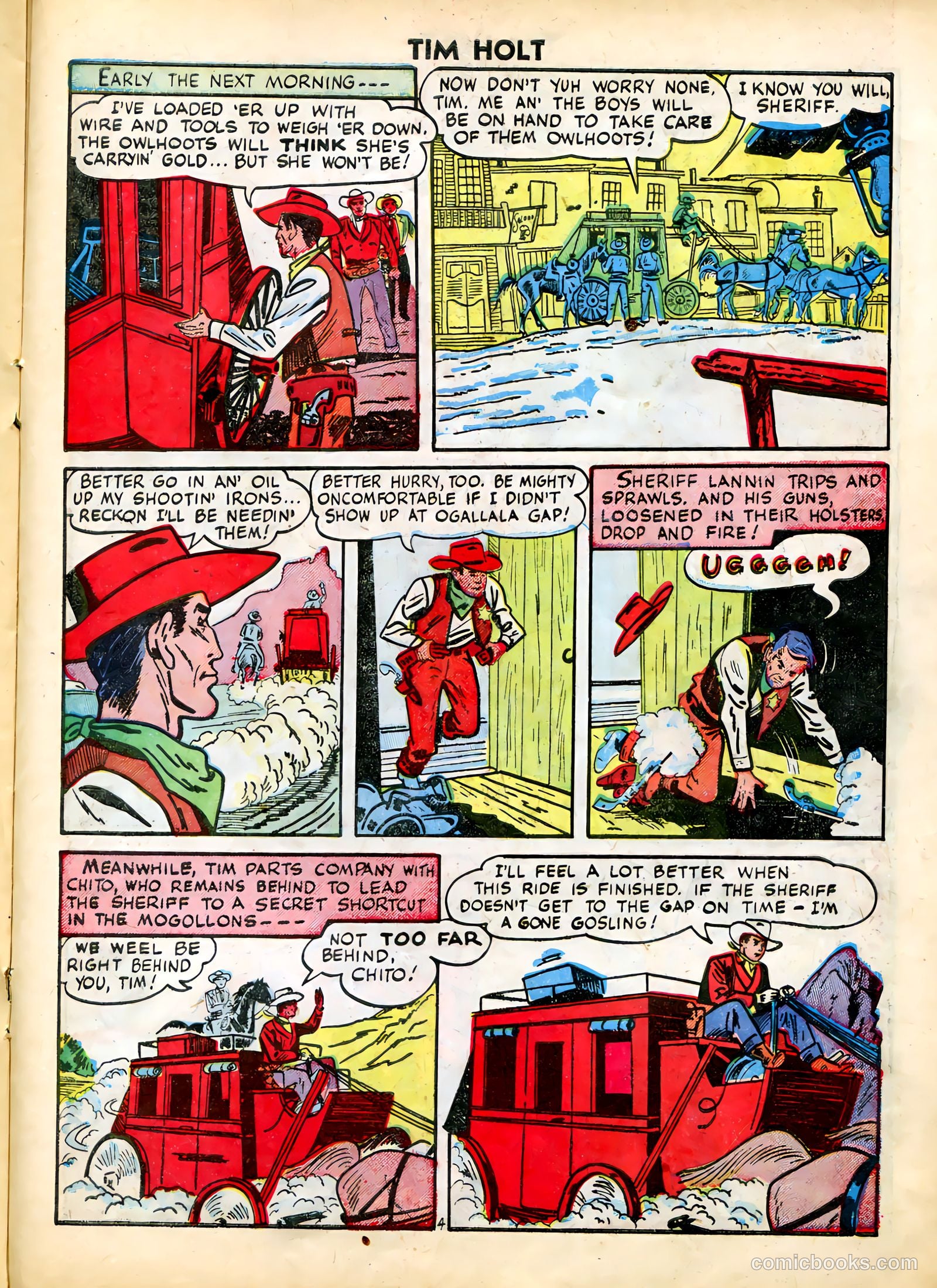 Tim Holt #4 (1949) — page 21 of 36