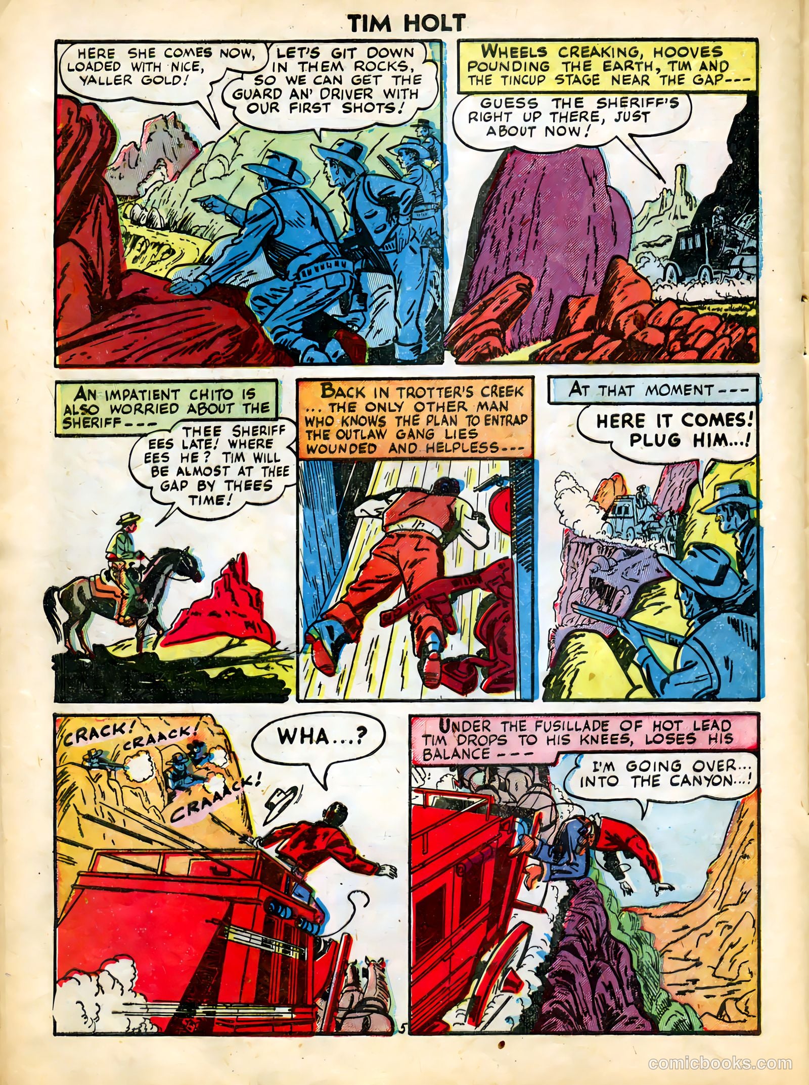 Tim Holt #4 (1949) — page 22 of 36