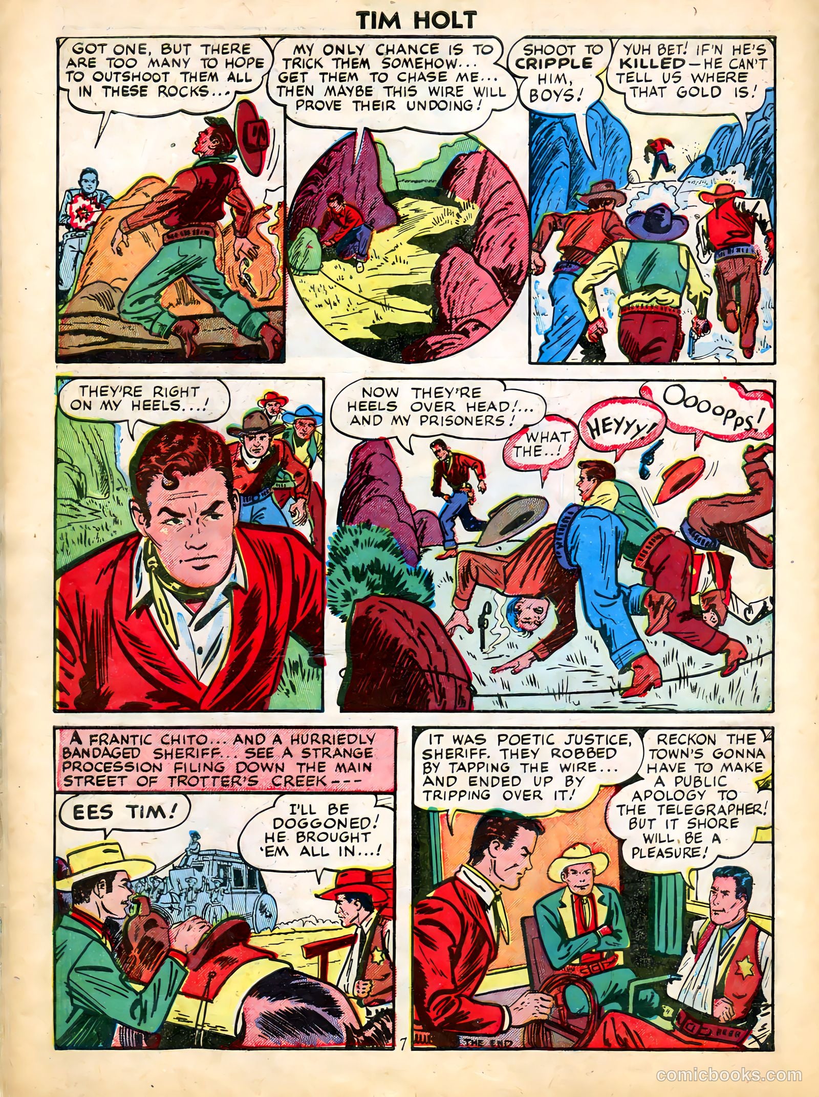Tim Holt #4 (1949) — page 24 of 36